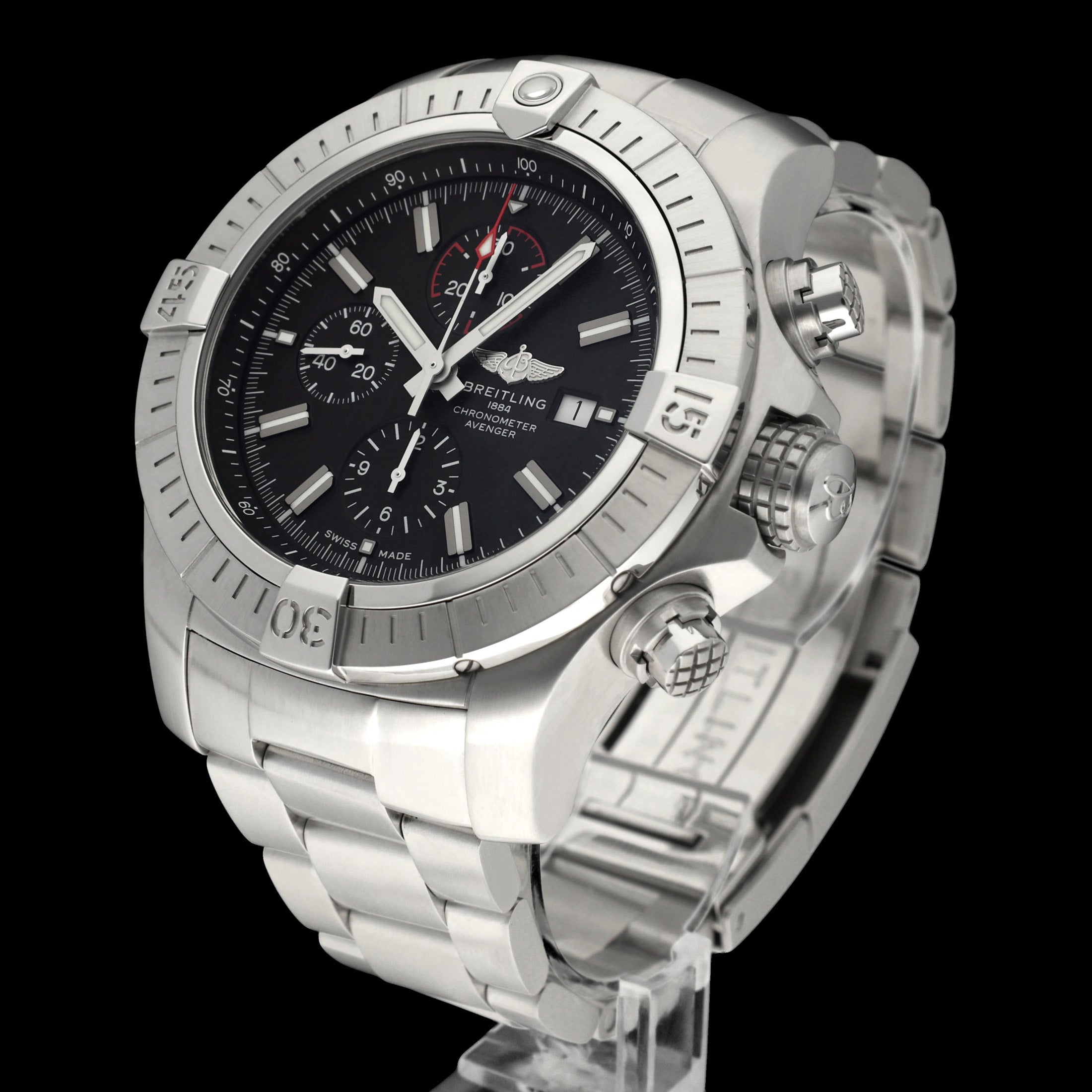 Breitling Super Avenger II A13375 - 2021 - Breitling horloge - Breitling kopen - Breitling heren horloge - Trophies Watches