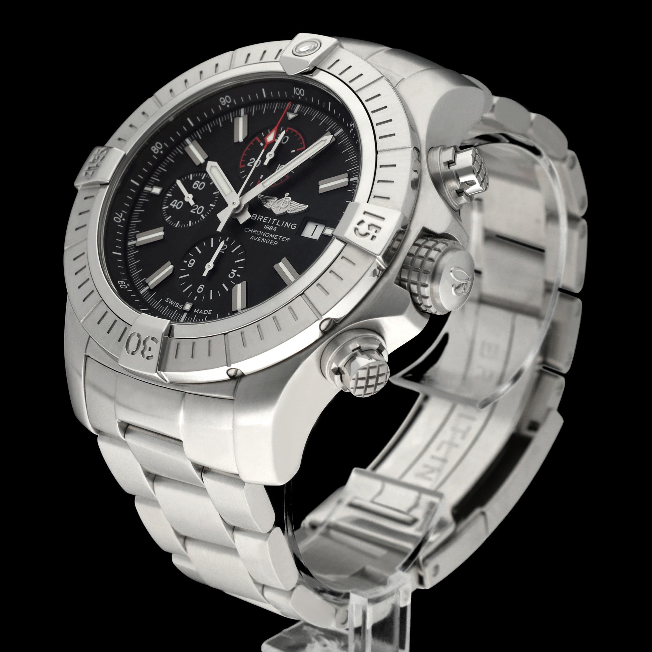 Breitling Super Avenger II A13375 - 2021 - Breitling horloge - Breitling kopen - Breitling heren horloge - Trophies Watches