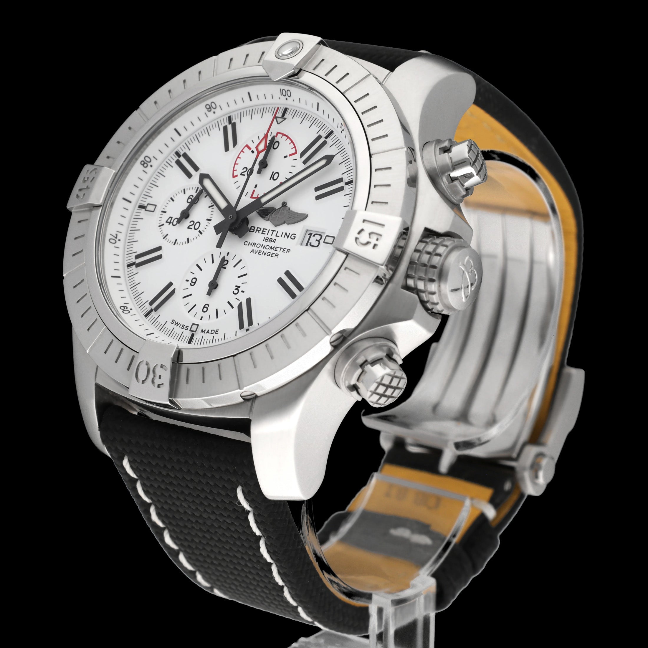 Breitling Super Avenger II A13375 - 2022 - Breitling horloge - Breitling kopen - Breitling heren horloge - Trophies Watches