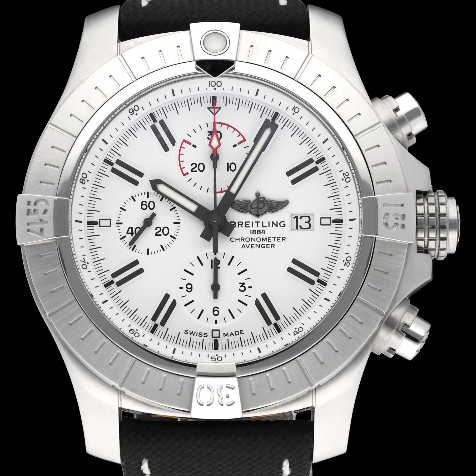 Breitling Super Avenger II A13375 - 2022 - Breitling horloge - Breitling kopen - Breitling heren horloge - Trophies Watches