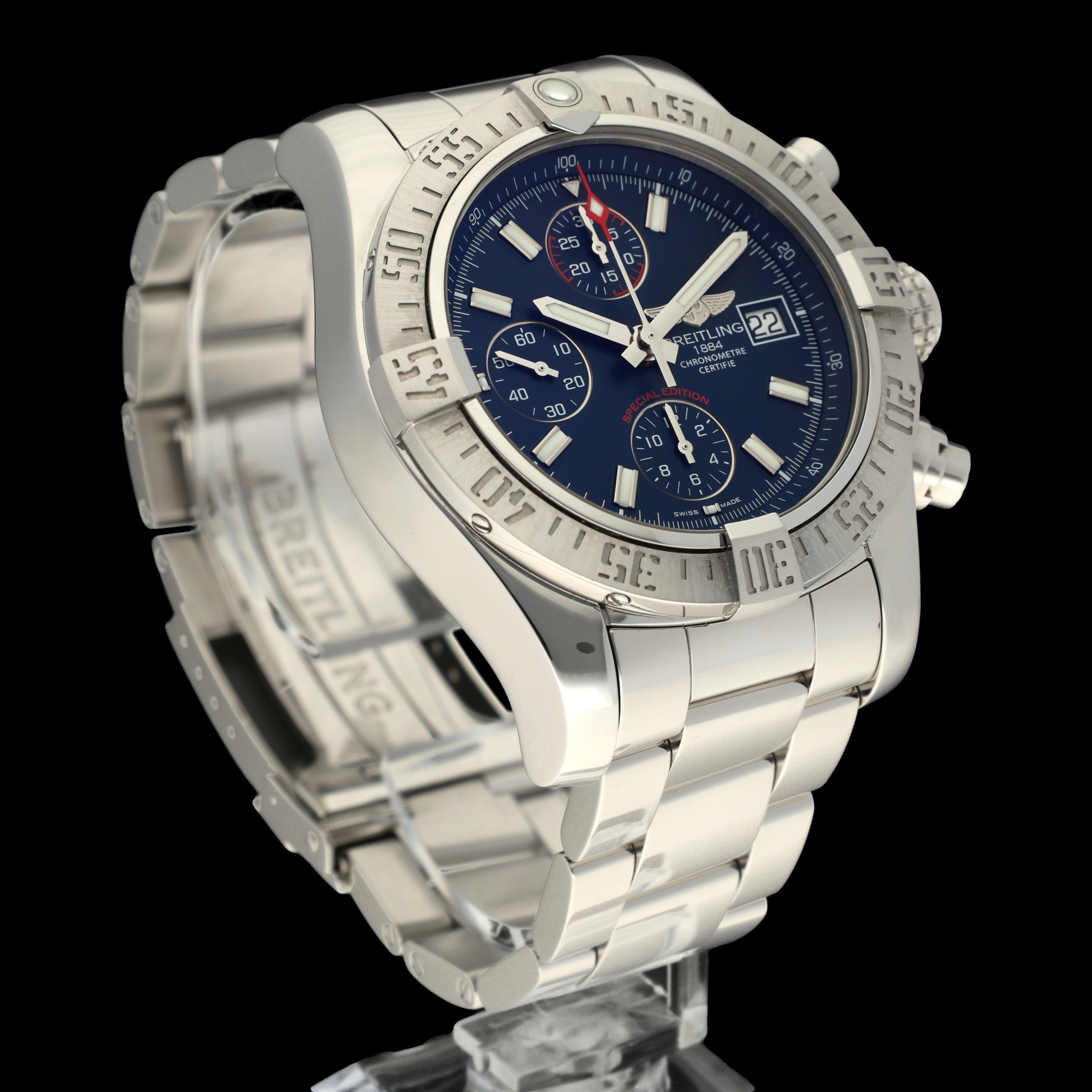 Breitling Avenger II A13381 - 2018 - Breitling horloge - Breitling kopen - Breitling heren horloge - Trophies Watches