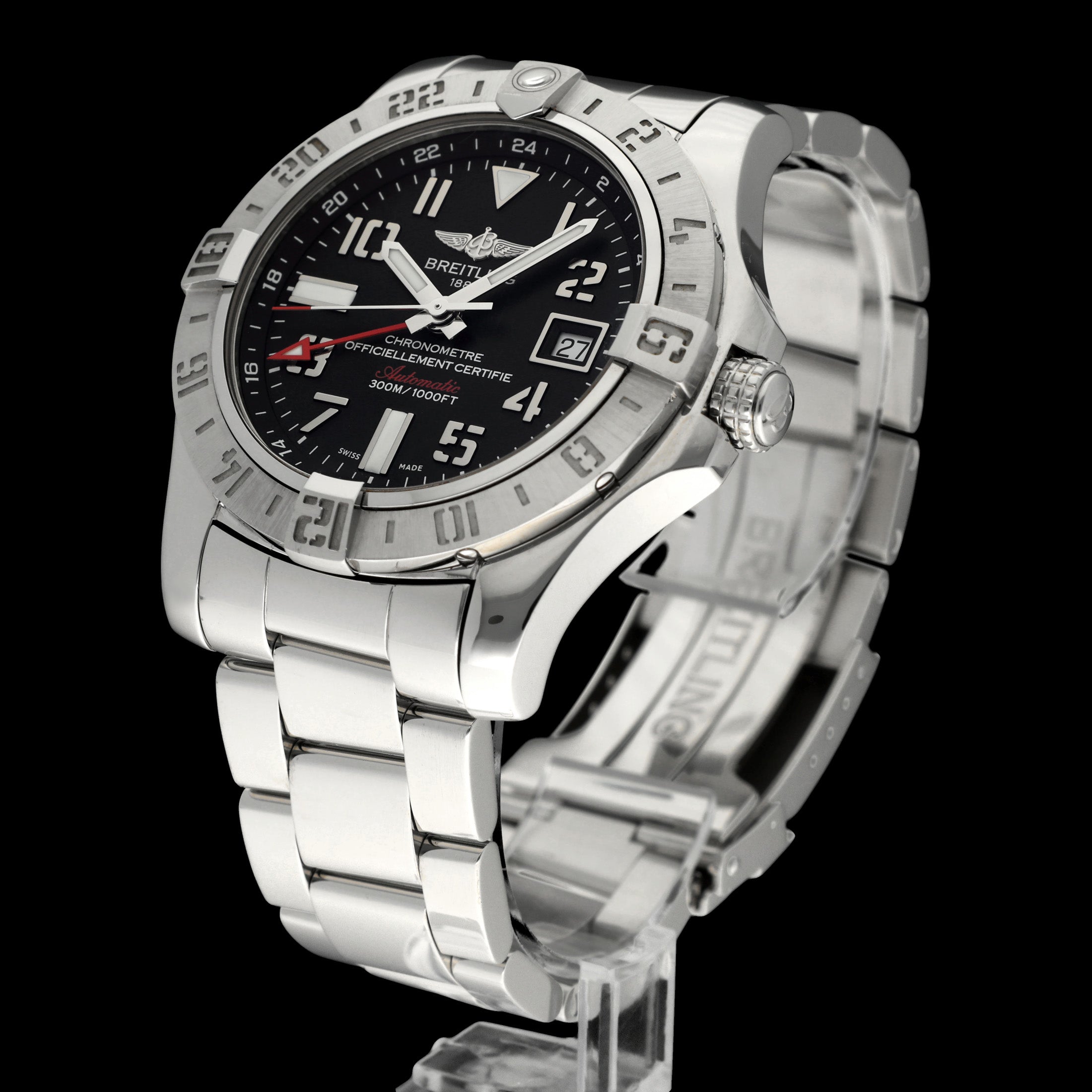 Breitling Avenger II GMT A32390 - 2015 - Breitling horloge - Breitling kopen - Breitling heren horloge - Trophies Watches