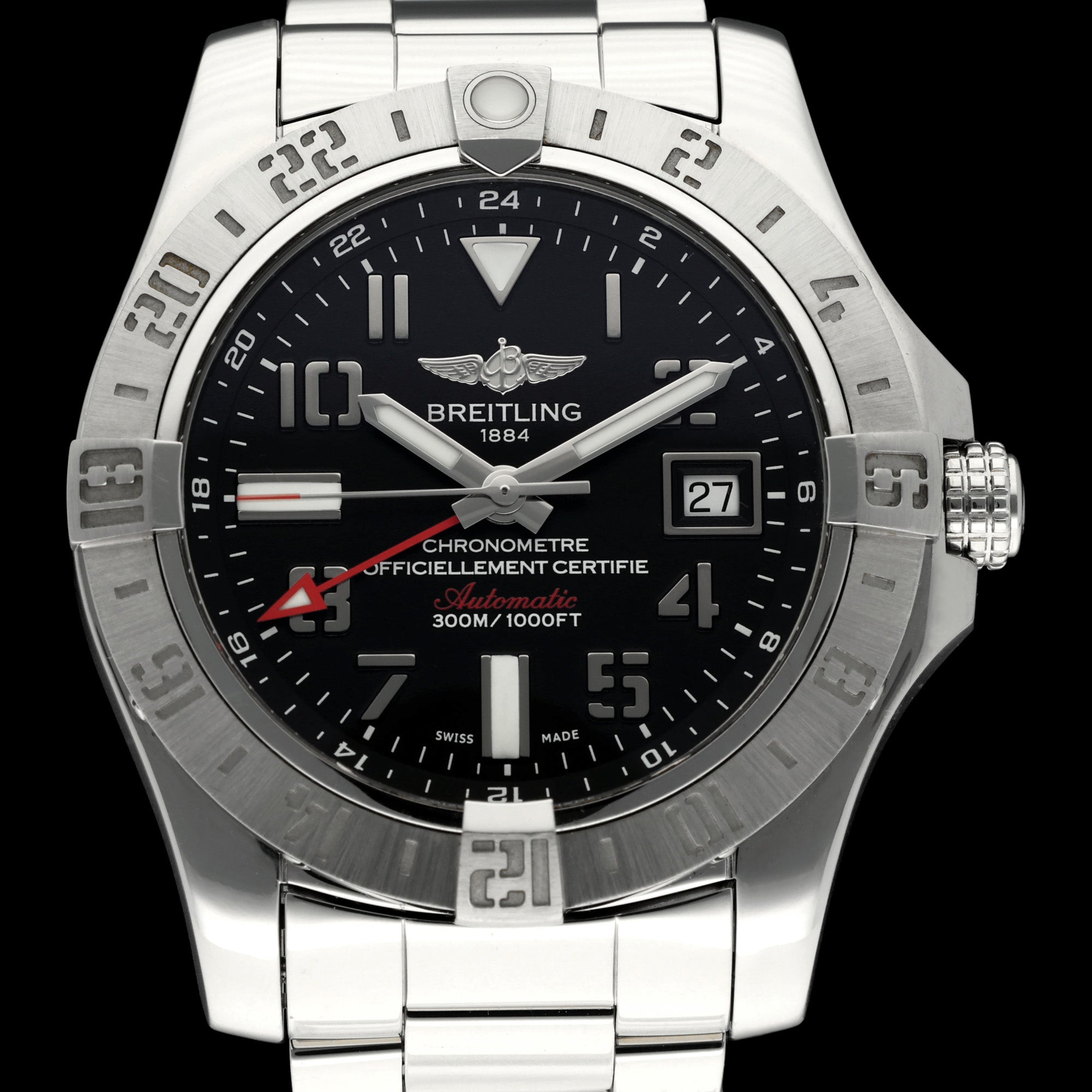 Breitling Avenger II GMT A32390 - 2015 - Breitling horloge - Breitling kopen - Breitling heren horloge - Trophies Watches