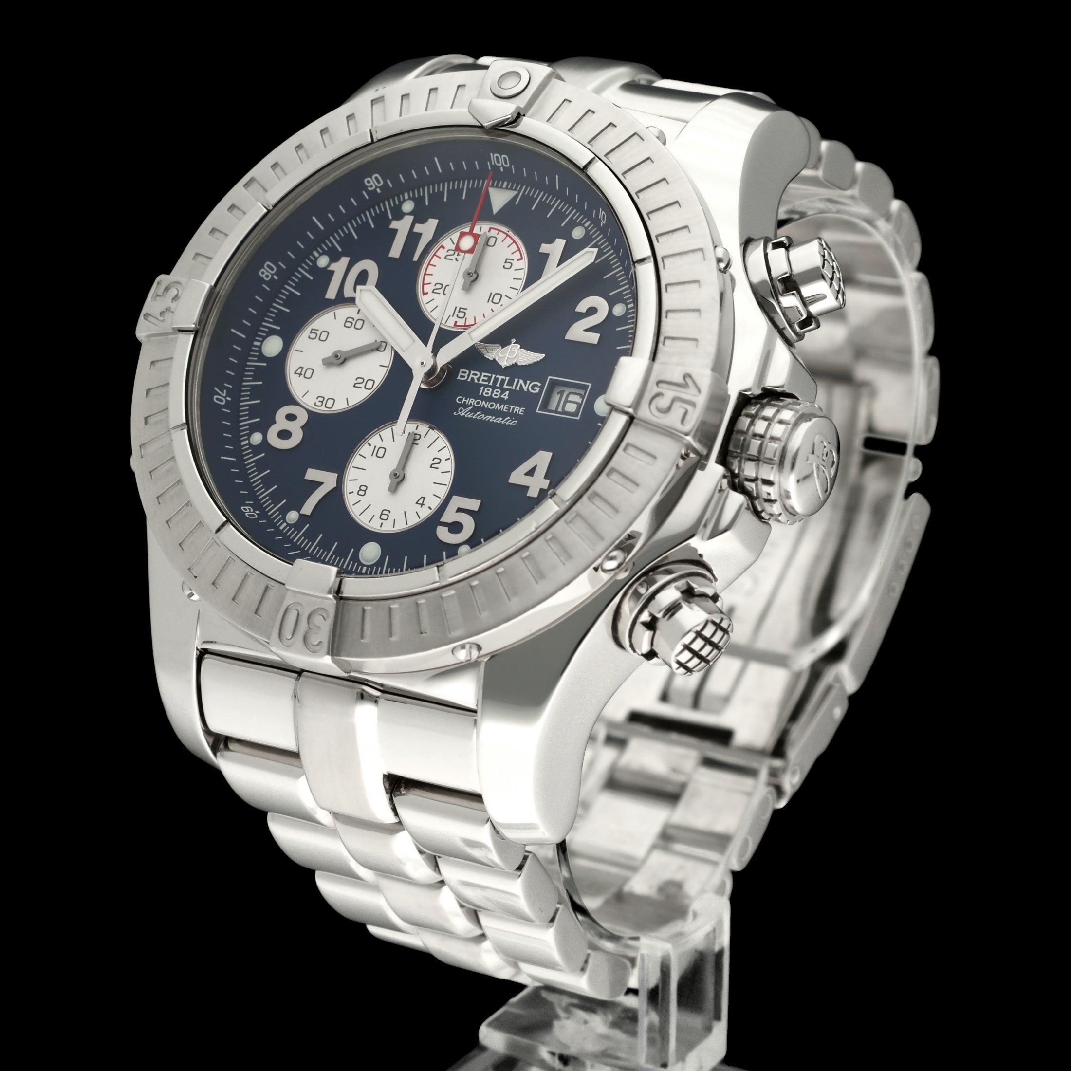 Breitling Super Avenger A13370- 2005 - Breitling horloge - Breitling kopen - Breitling heren horloge - Trophies Watches