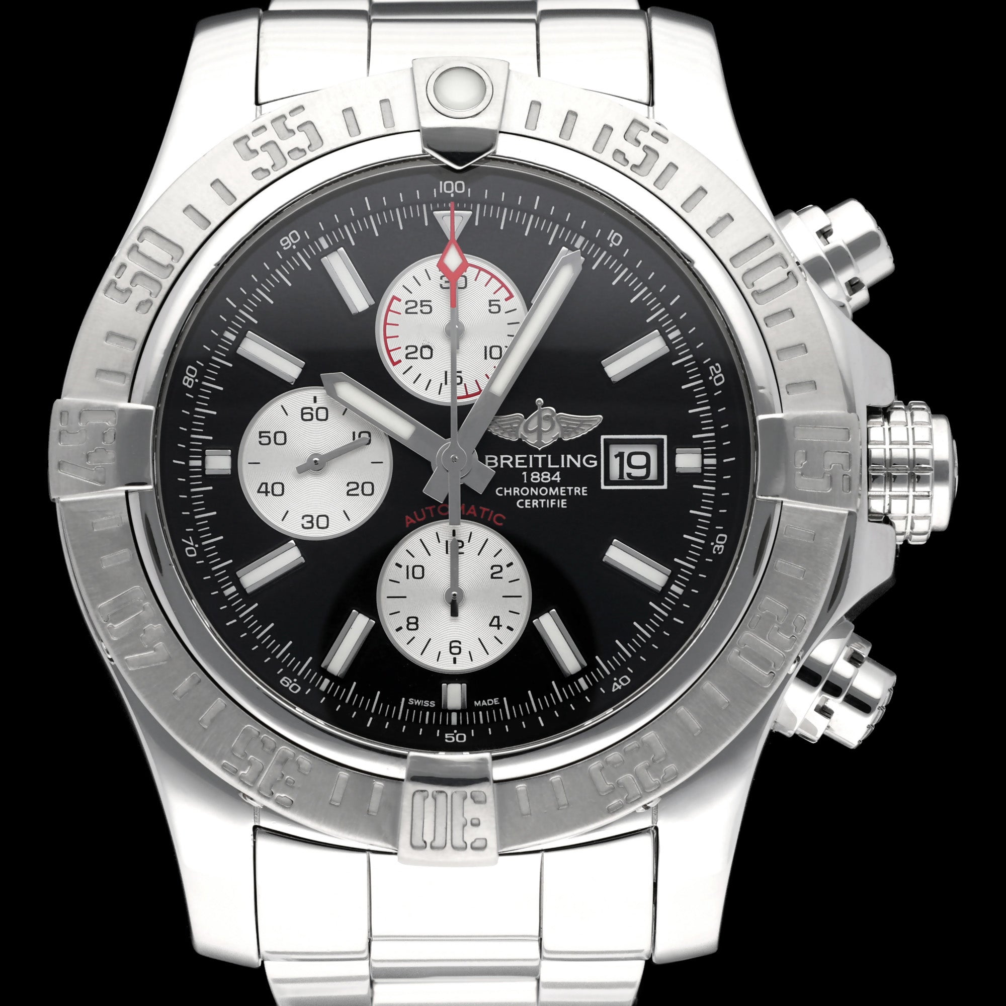 Breitling Super Avenger II A13371 - 2014 - Breitling horloge - Breitling kopen - Breitling heren horloge - Trophies Watches
