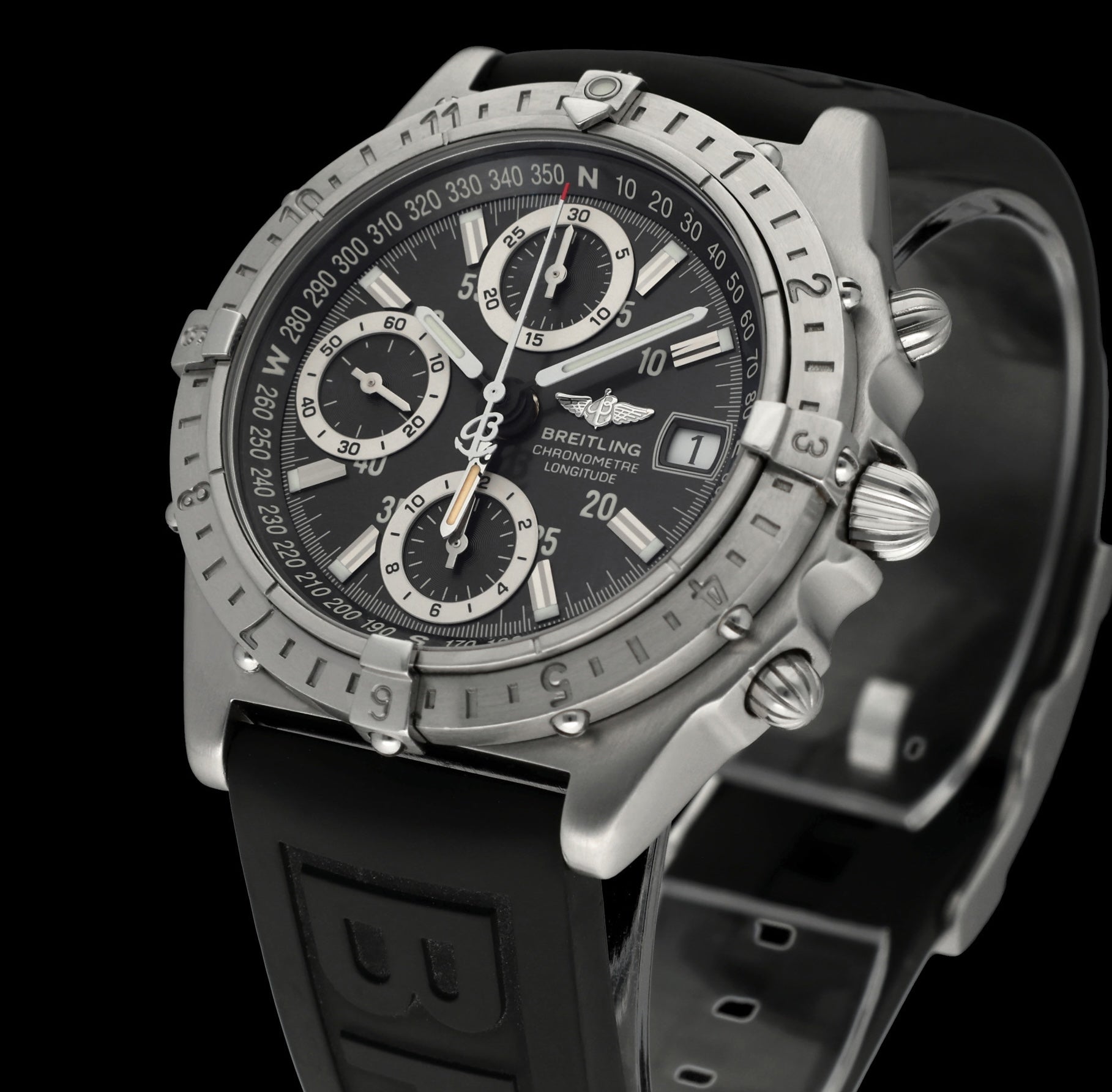 Breitling Chronomat Longitude A20348 - 2004 - Breitling horloge - Breitling kopen - Breitling heren horloge - Trophies Watches