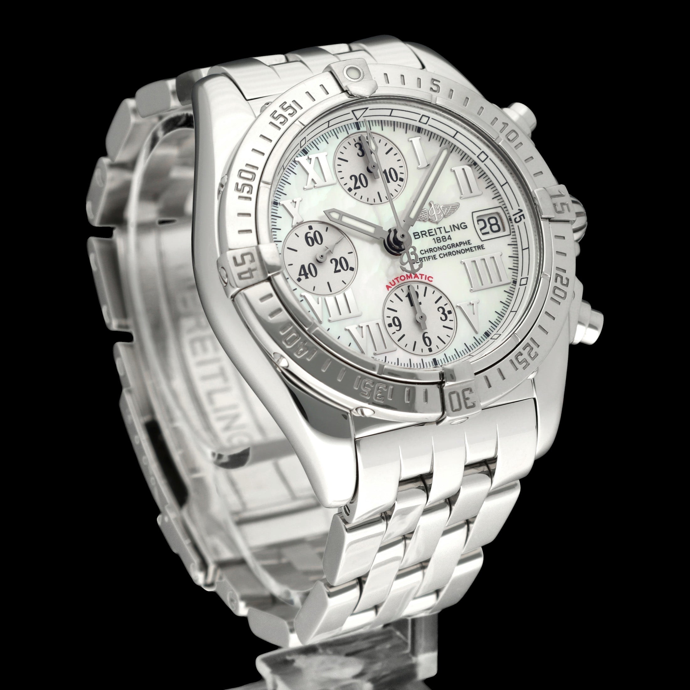 Breitling Chrono Cockpit A13358 - 2000 - Breitling horloge - Breitling kopen - Breitling heren horloge - Trophies Watches