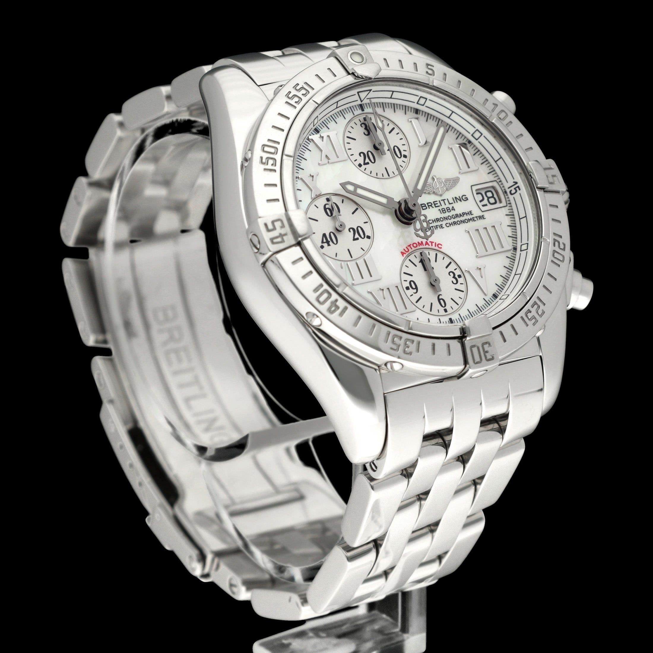 Breitling Chrono Cockpit A13358 - 2000 - Breitling horloge - Breitling kopen - Breitling heren horloge - Trophies Watches