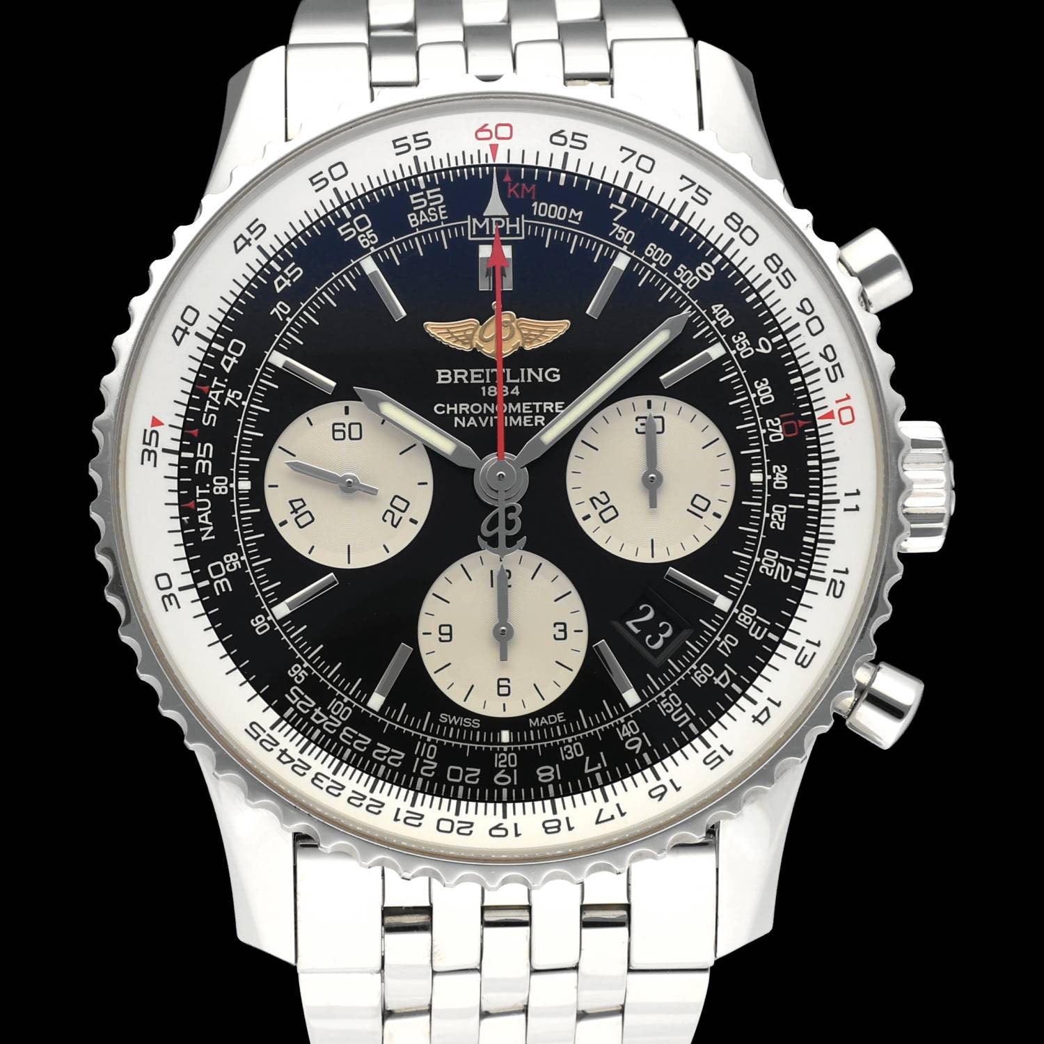 Breitling Navitimer 01 AB0120 - 2015 - Breitling horloge - Breitling kopen - Breitling heren horloge - Trophies Watches
