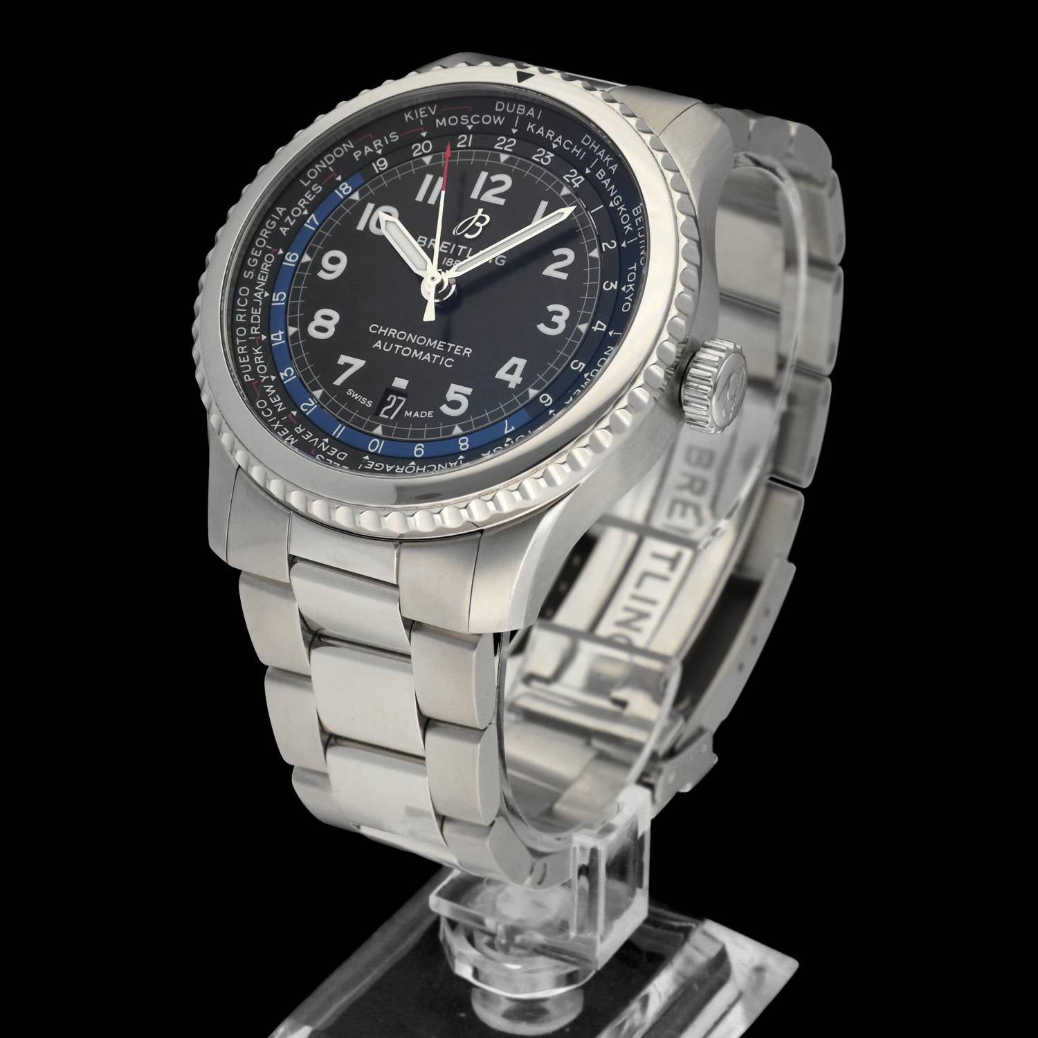 Breitling Aviator 8 AB3521 - 2020 - Breitling horloge - Breitling kopen - Breitling heren horloge - Trophies Watches