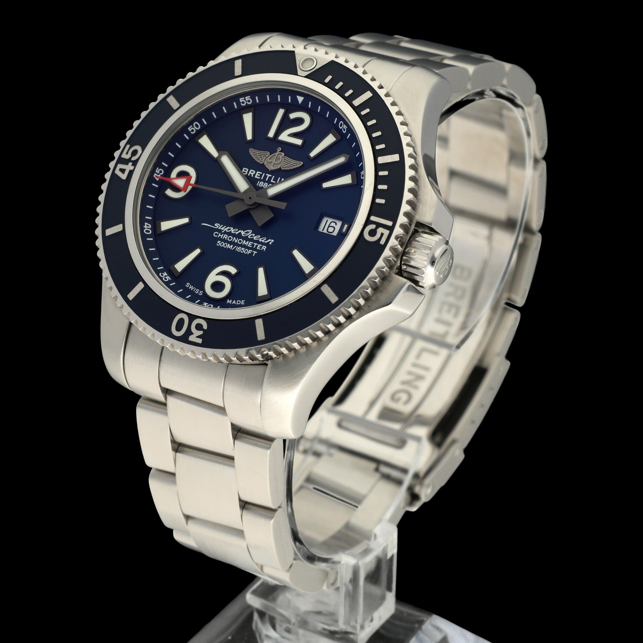 Breitling Superocean 42 A17366 - 2017 - Breitling horloge - Breitling kopen - Breitling heren horloge - Trophies Watches