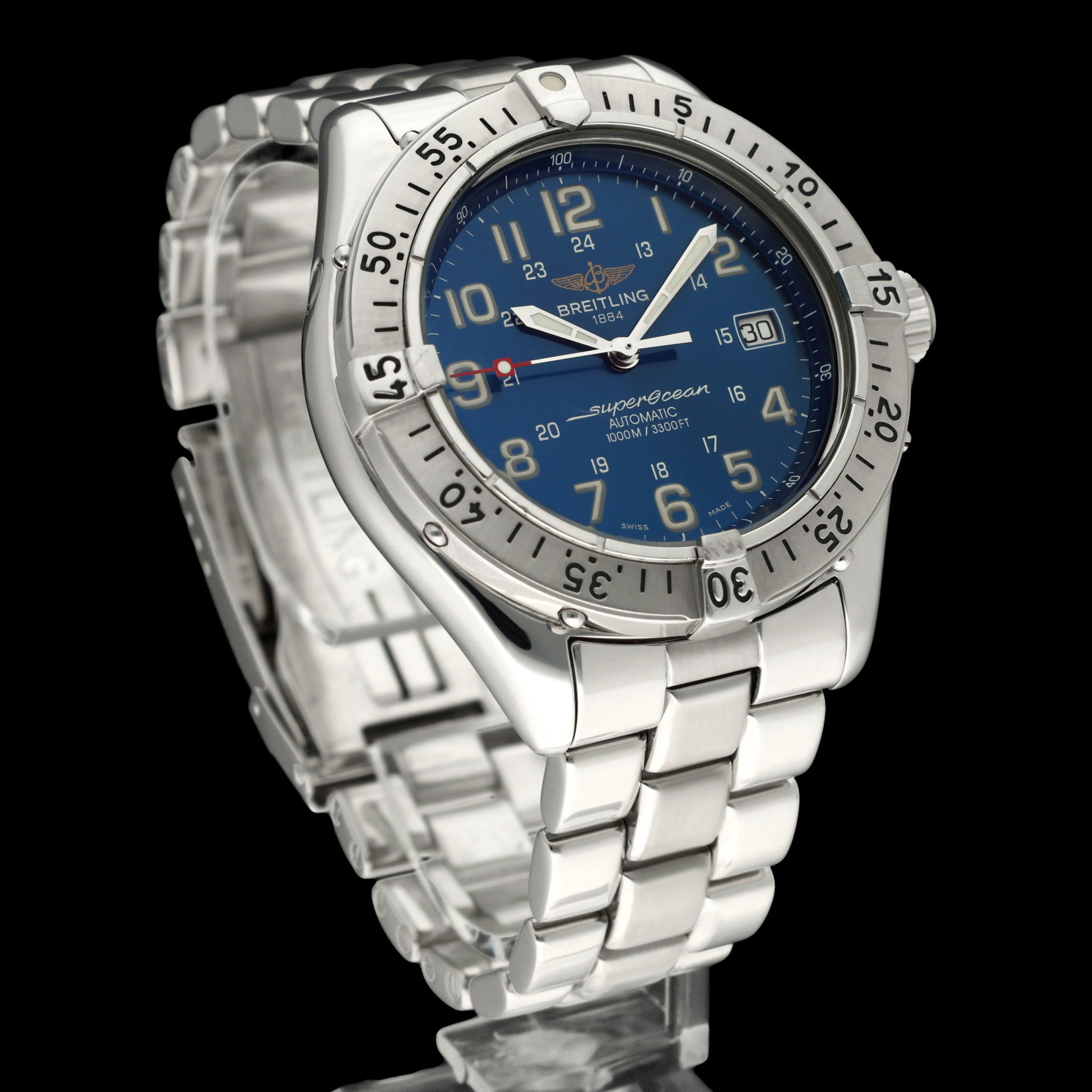 Breitling Superocean A17040 - 1999 - Breitling horloge - Breitling kopen - Breitling heren horloge - Trophies Watches