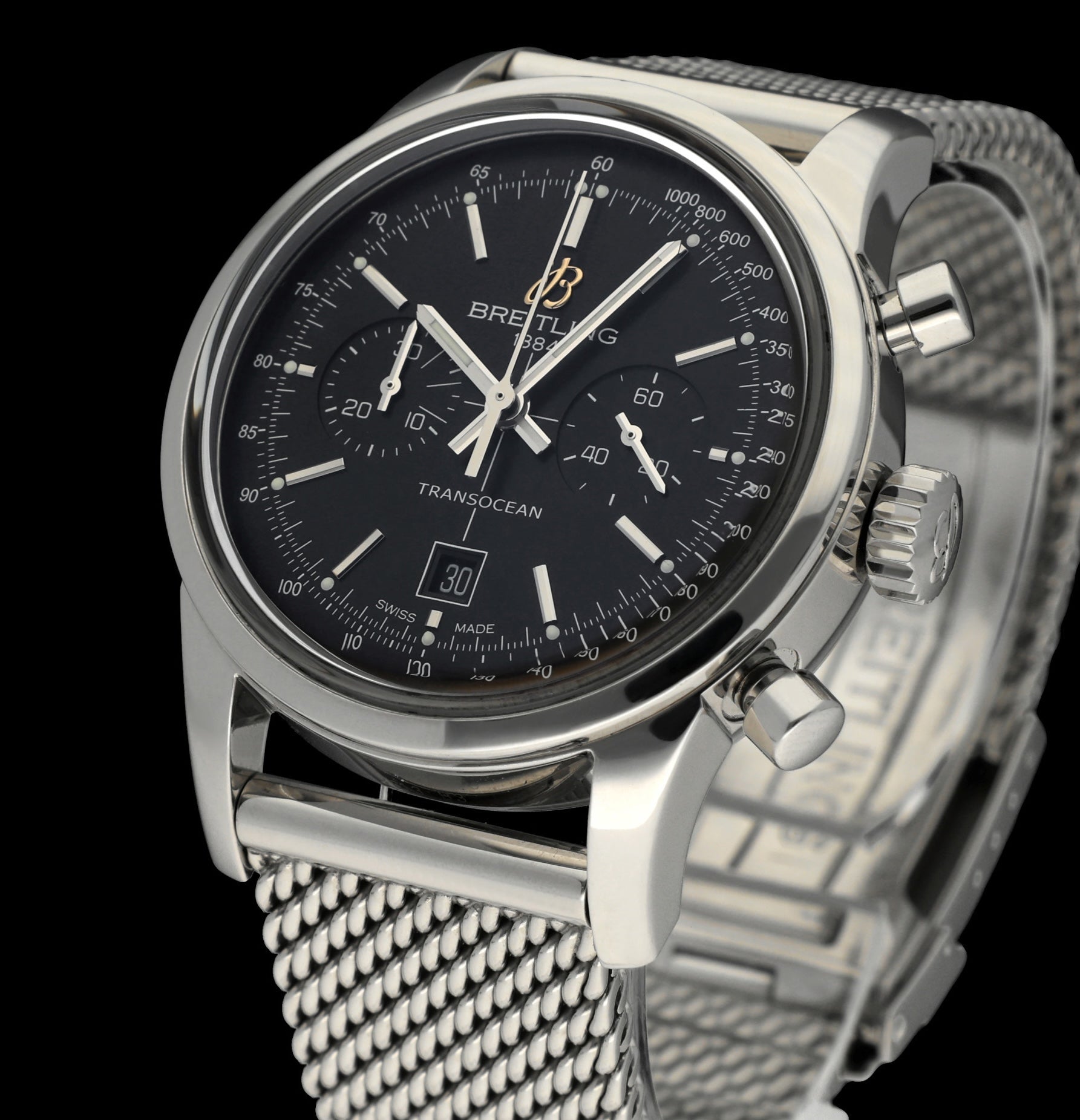 Breitling Transocean Chronograph A41310 - 2020 - Breitling horloge - Breitling kopen - Breitling heren horloge - Trophies Watches