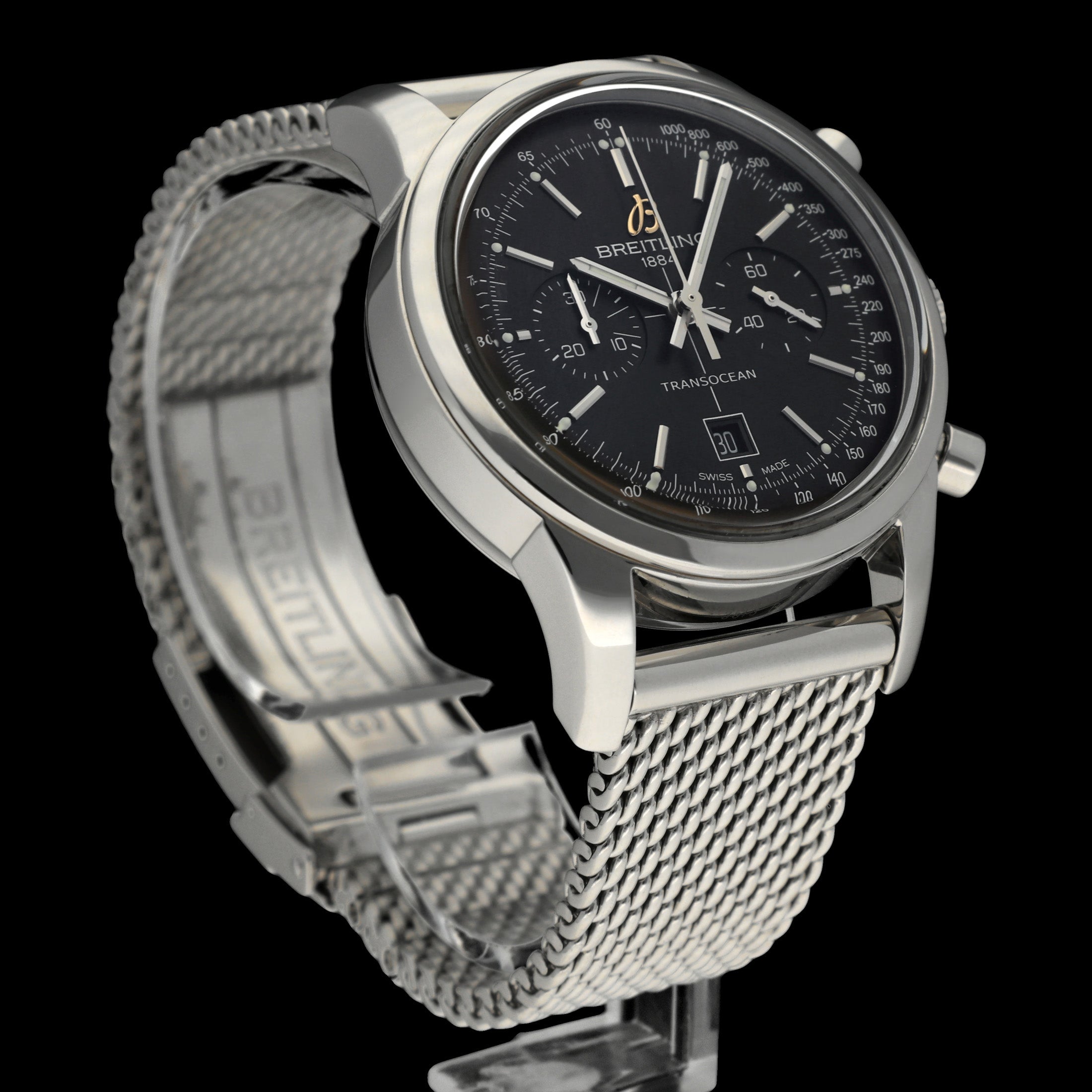 Breitling Transocean Chronograph A41310 - 2020 - Breitling horloge - Breitling kopen - Breitling heren horloge - Trophies Watches