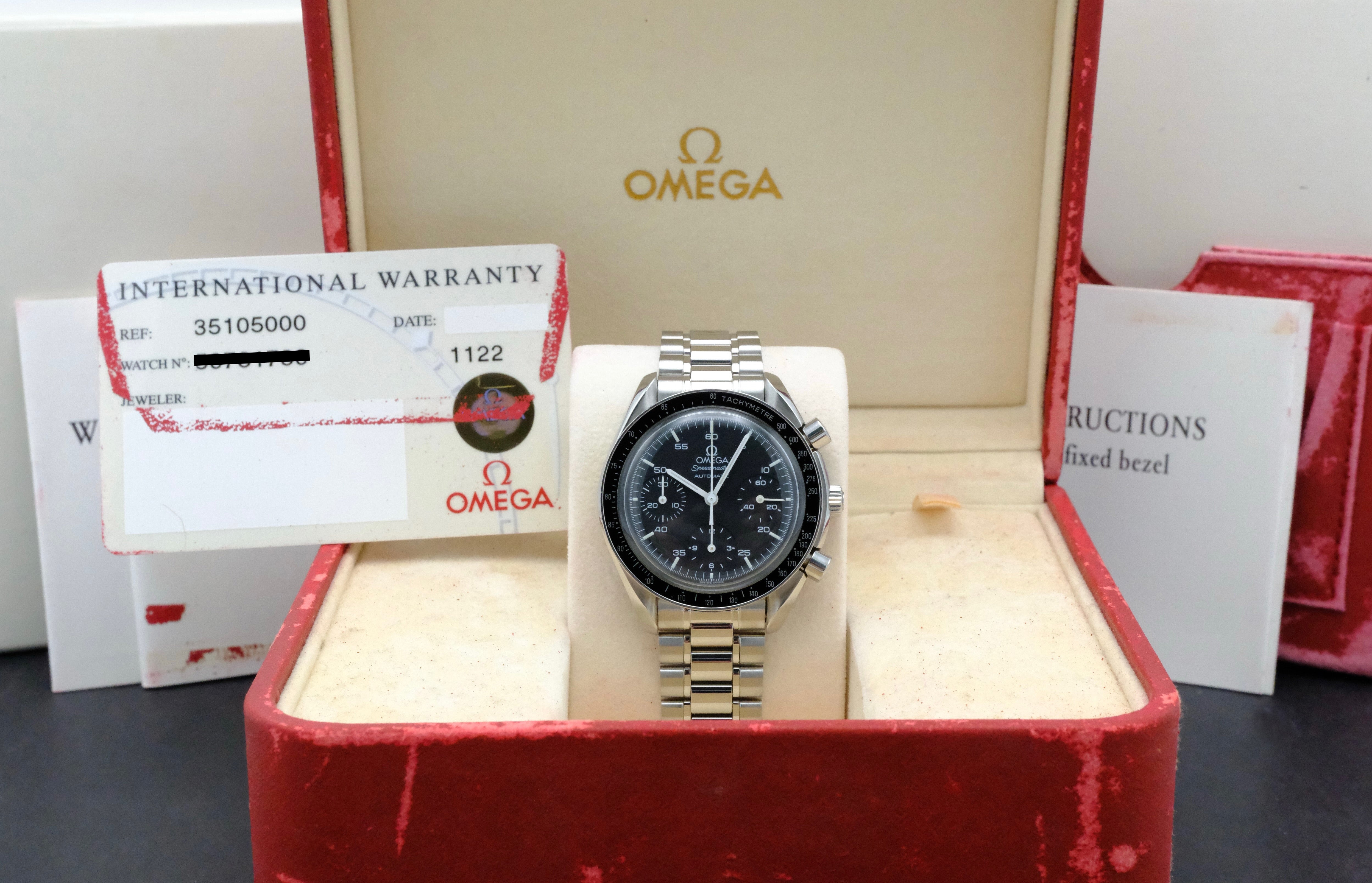 Omega Speedmaster Reduced 3510.50.00 - 1998 - Omega horloge - Omega kopen - Omega heren horloge - Trophies Watches