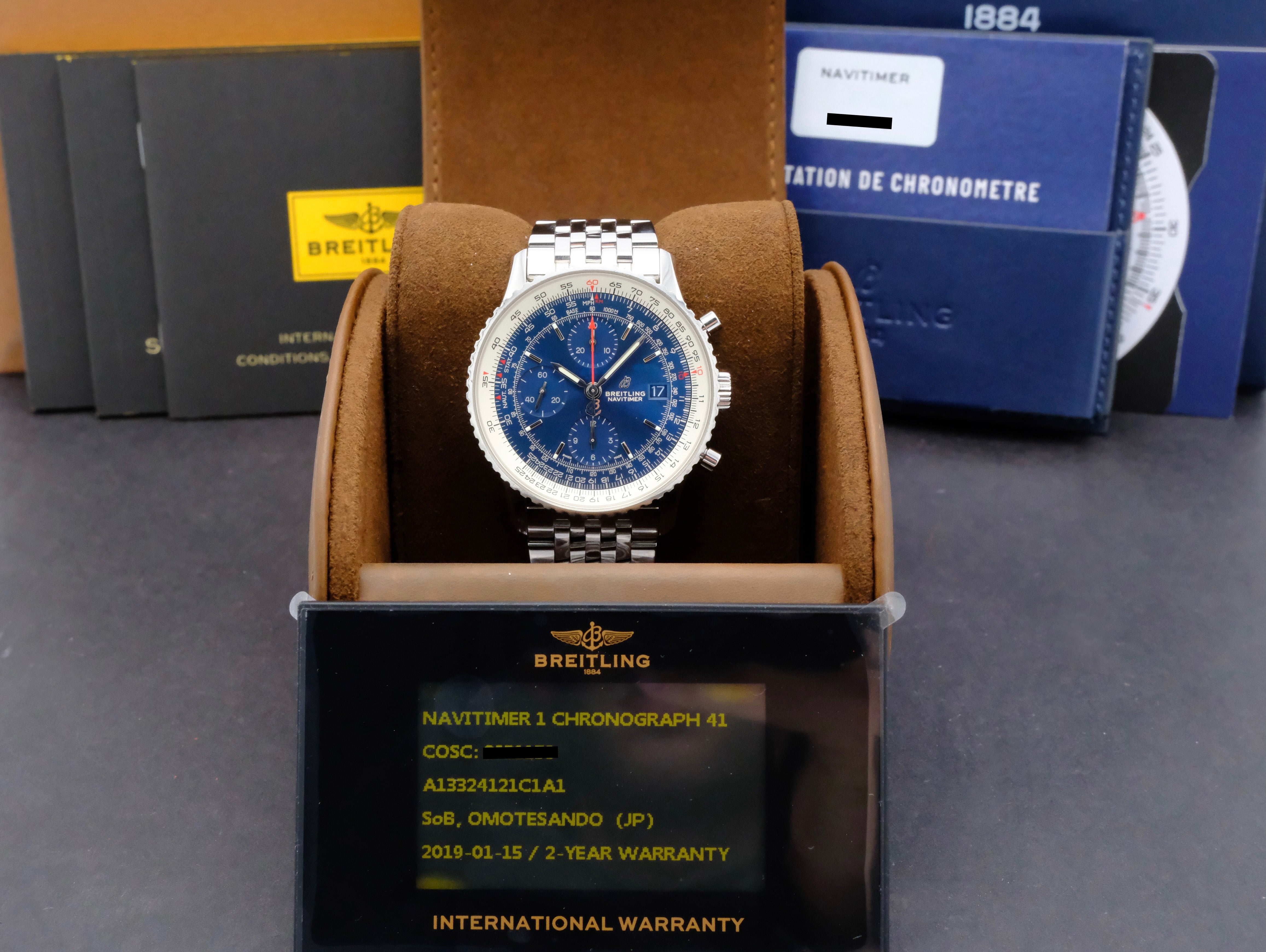 Breitling Navitimer Heritage A13324 - 2019 - Breitling horloge - Breitling kopen - Breitling heren horloge - Trophies Watches