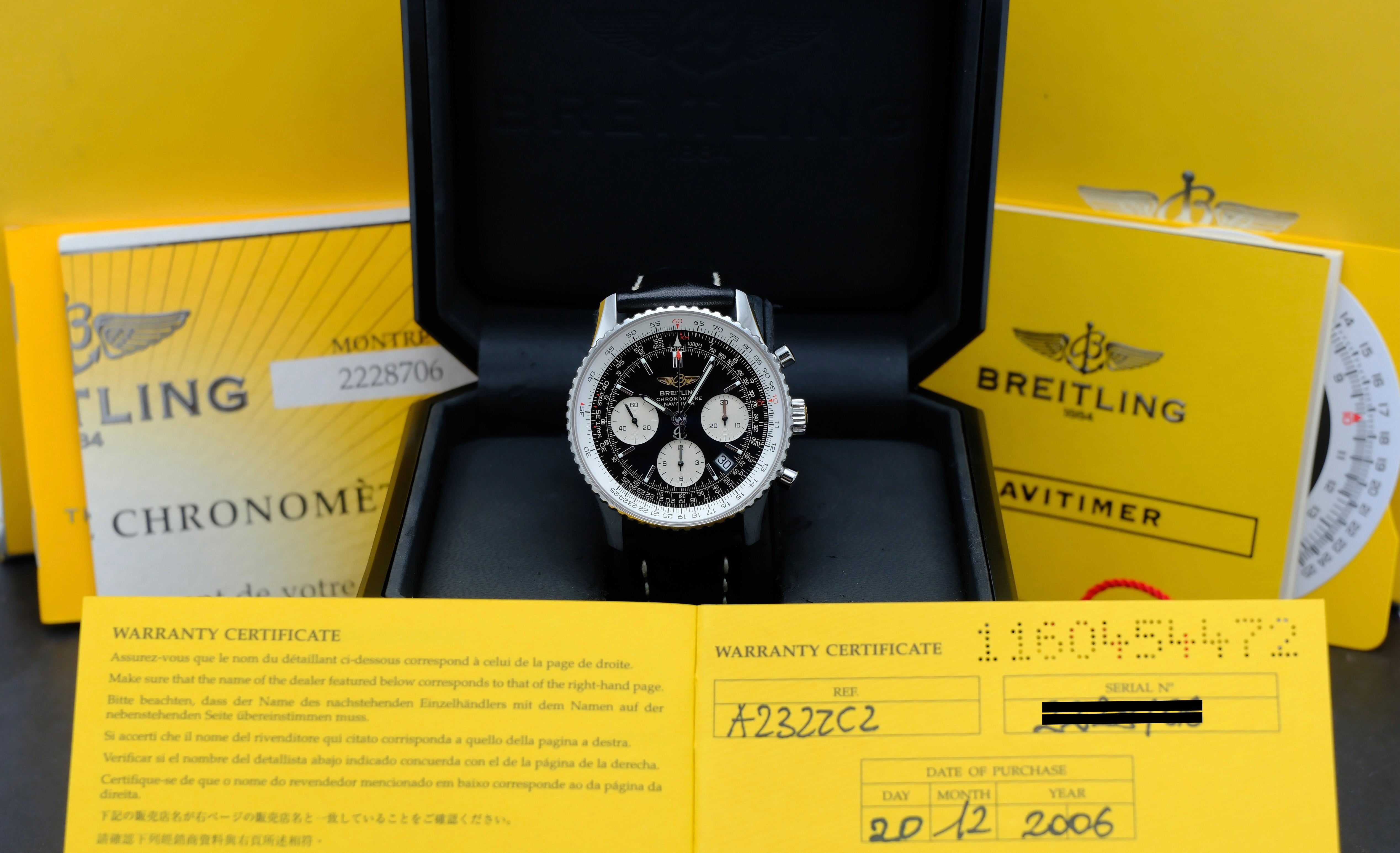 Breitling Navitimer A23322 - 2006 - Breitling horloge - Breitling kopen - Breitling heren horloge - Trophies Watches