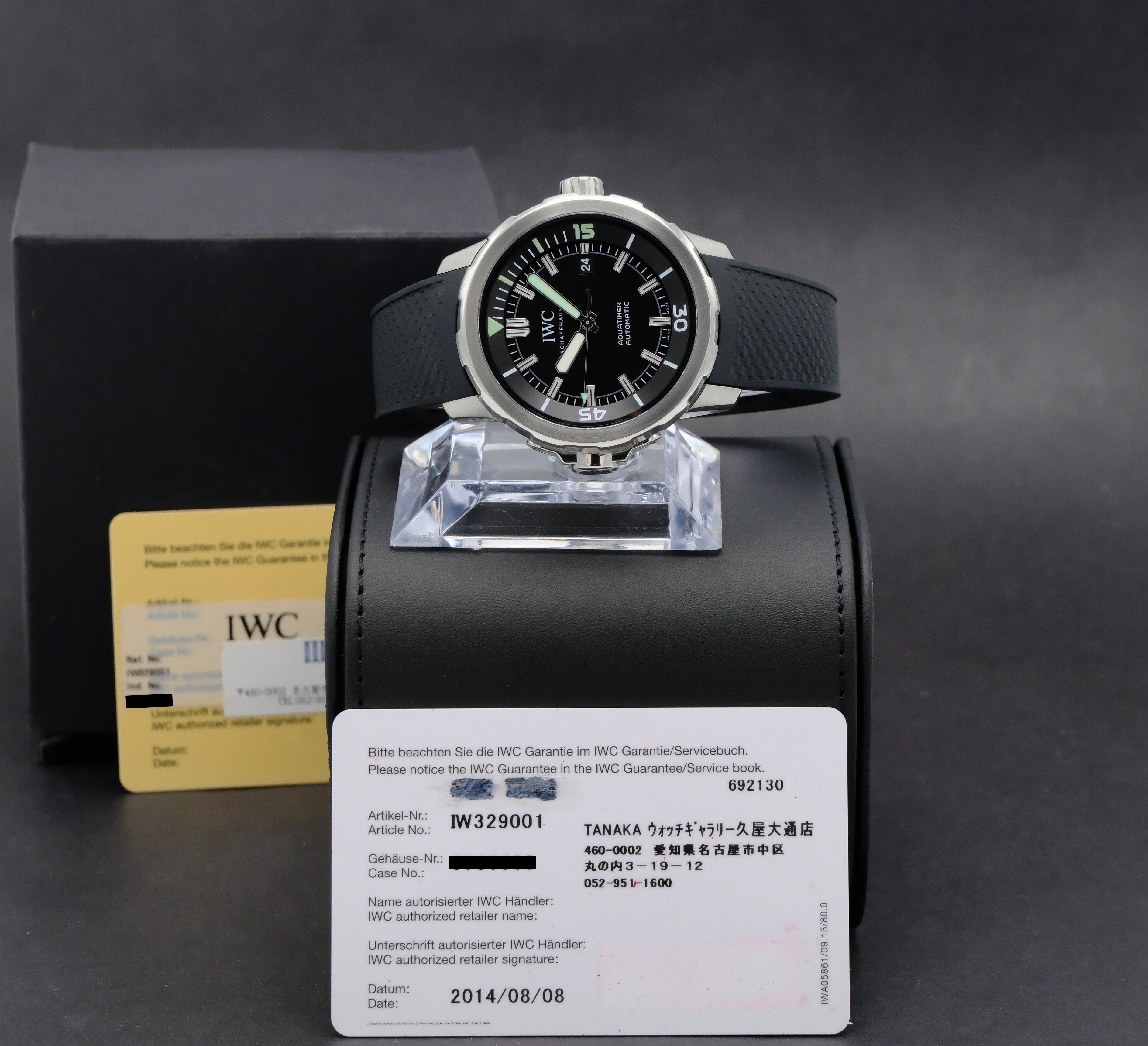 IWC Aquatimer Automatic IW329001 - 2014 - IWC horloge - IWC kopen - IWC heren horloge - Trophies Watches