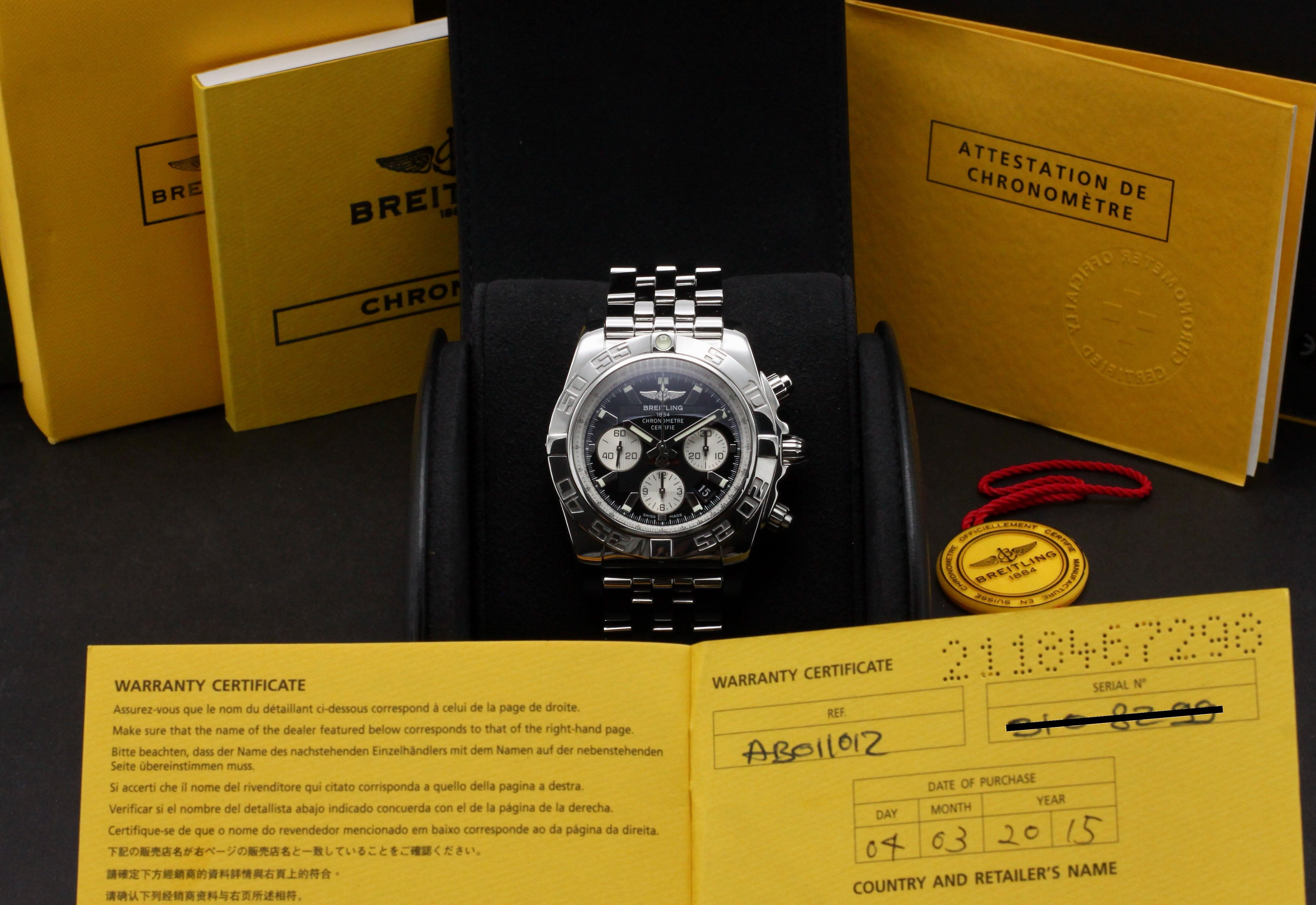 Breitling Chronomat AB0110 - Breitling horloge - Breitling kopen - Breitling heren horloge - Trophies Watches
