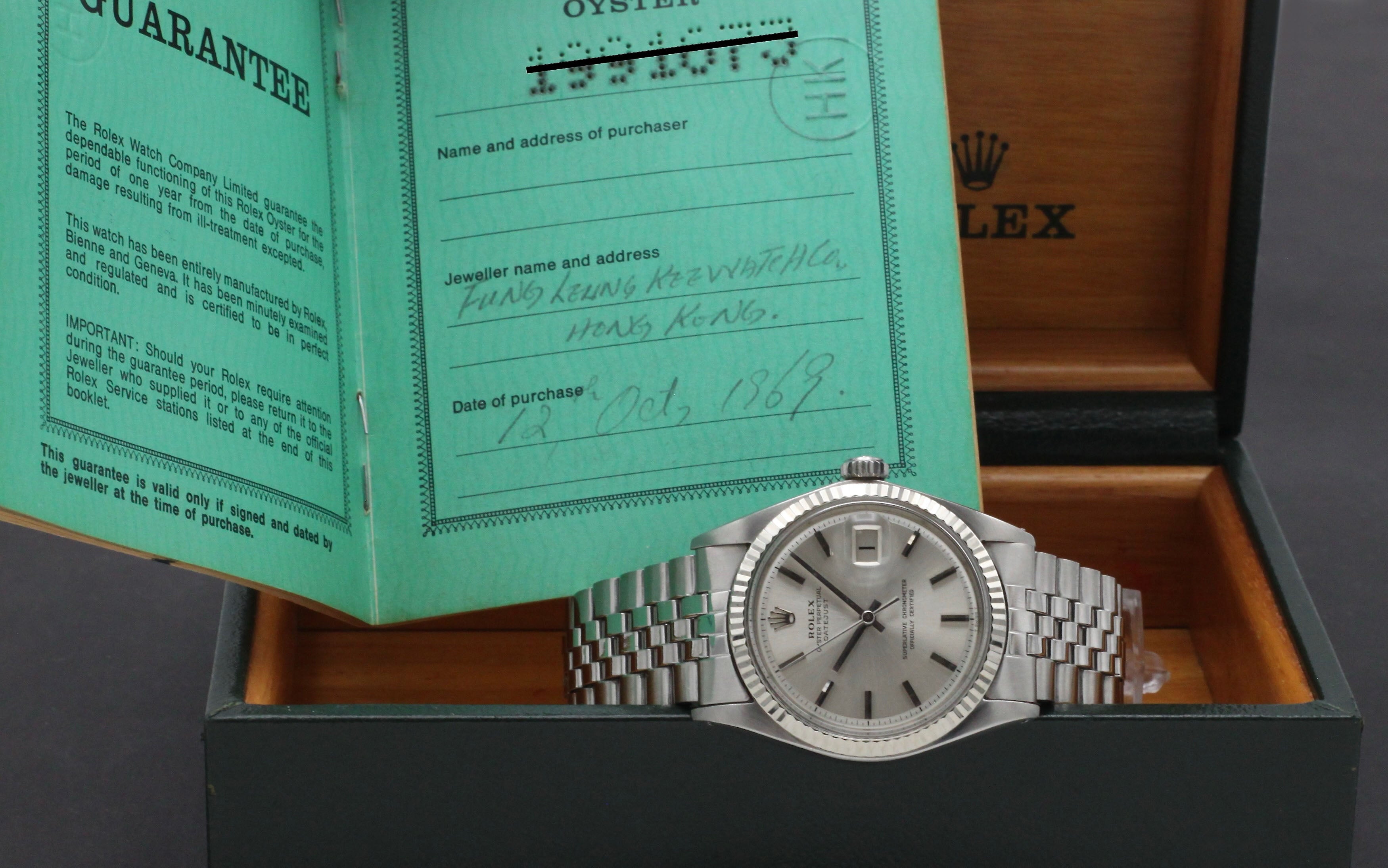 Rolex Datejust 1601 - 1969 - Rolex horloge - Rolex kopen - Rolex heren horloge - Trophies Watches