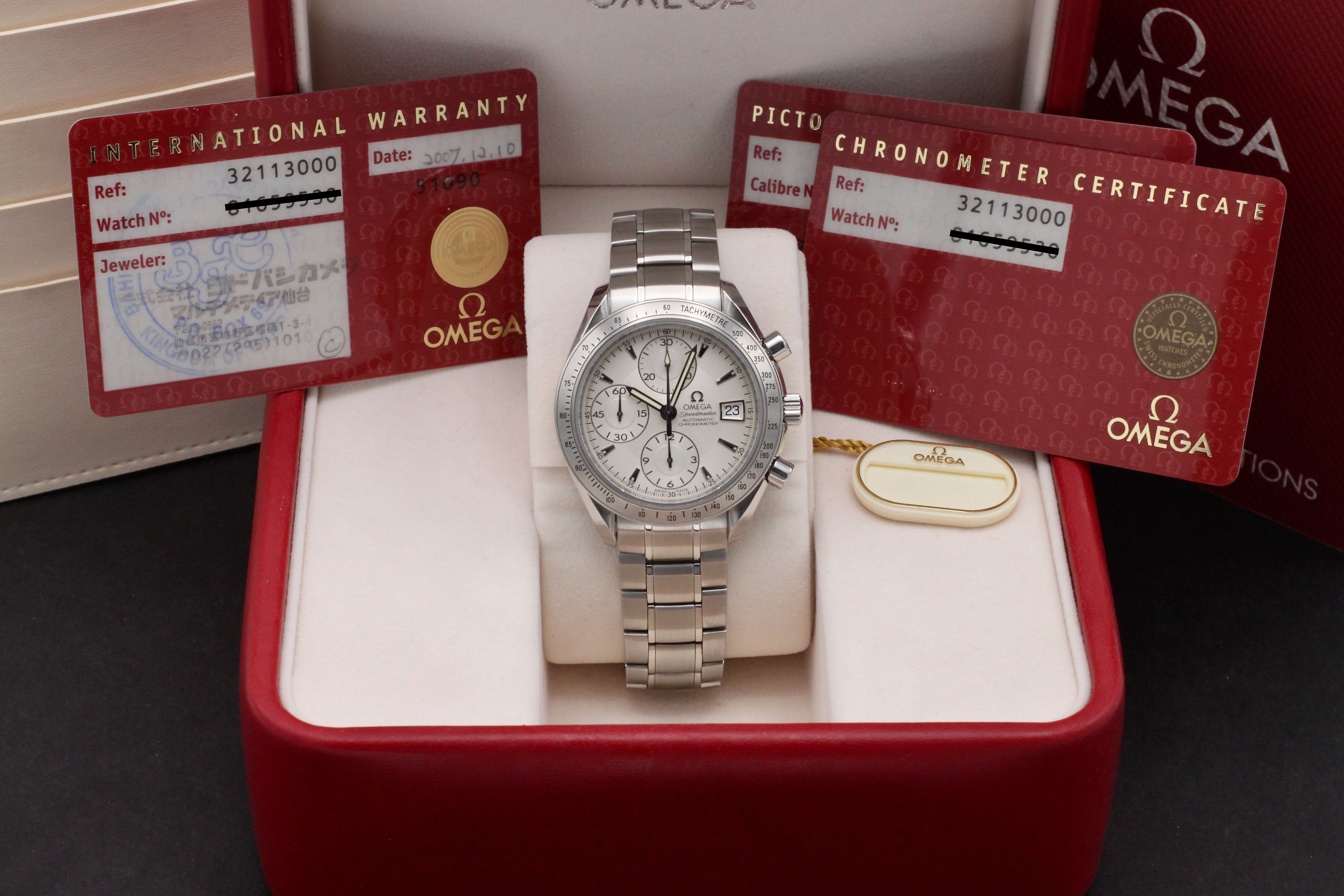 Omega Speedmaster 3211.30- 2007 - Omega horloge - Omega kopen - Omega heren horloges - Trophies Watches
