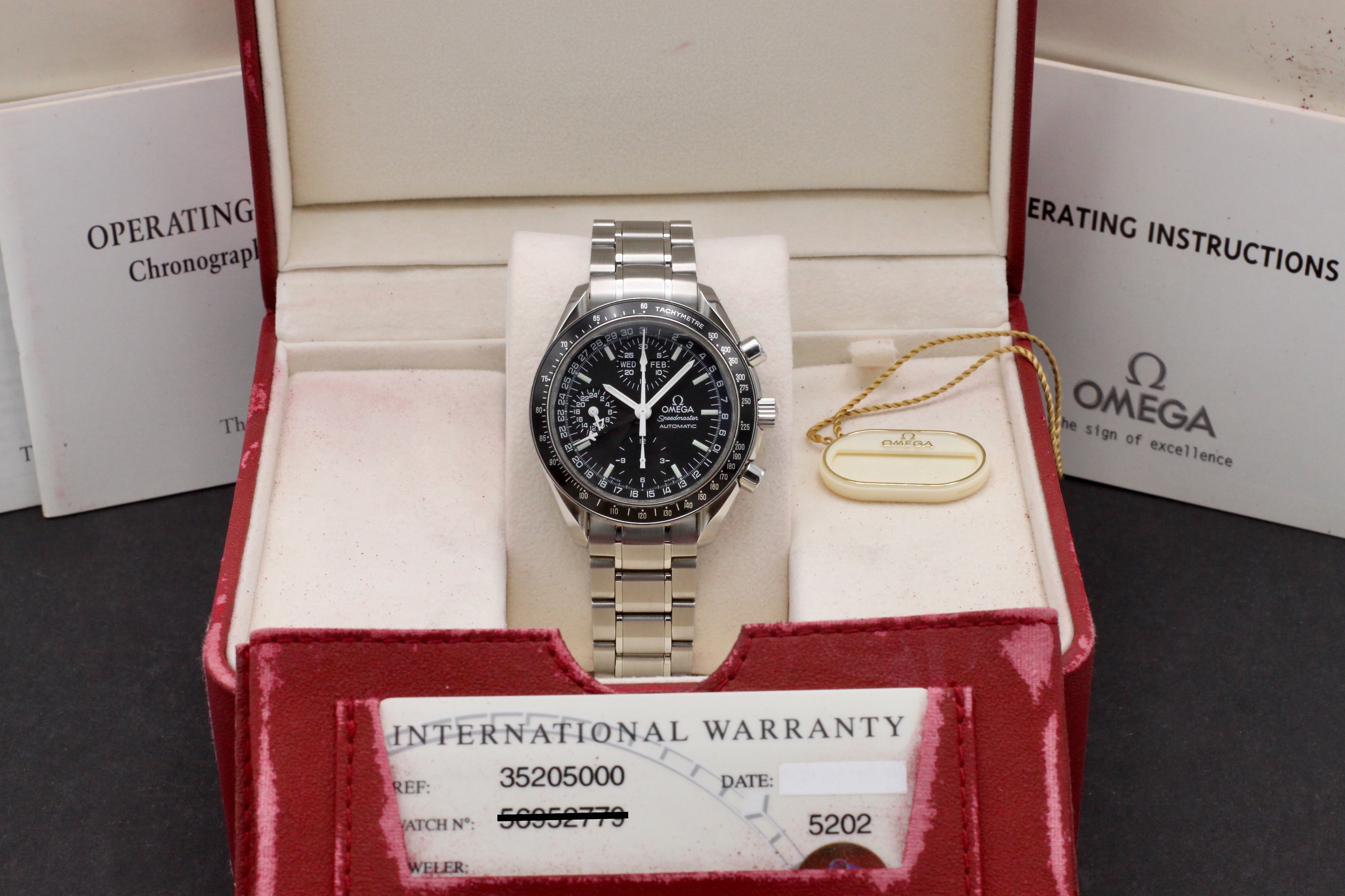 Omega Speedmaster Day Date 3520.50.00 - 1998 - Omega horloge - Omega kopen - Omega heren horloge - Trophies Watches