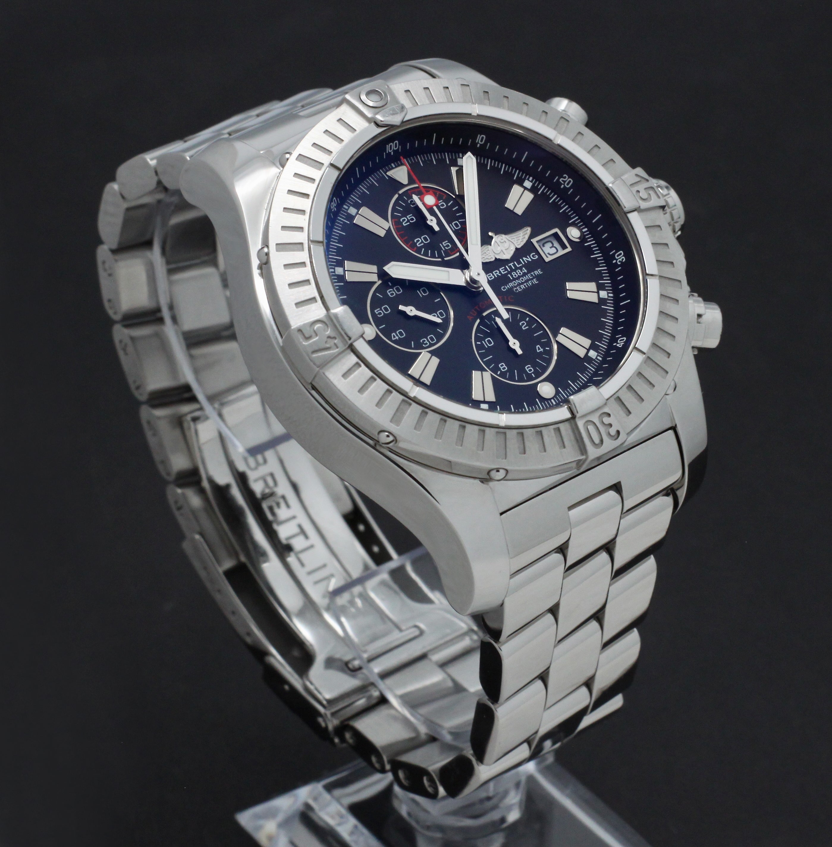 Breitling Super Avenger A13370- 2012 - Breitling horloge - Breitling kopen - Breitling heren horloge - Trophies Watches