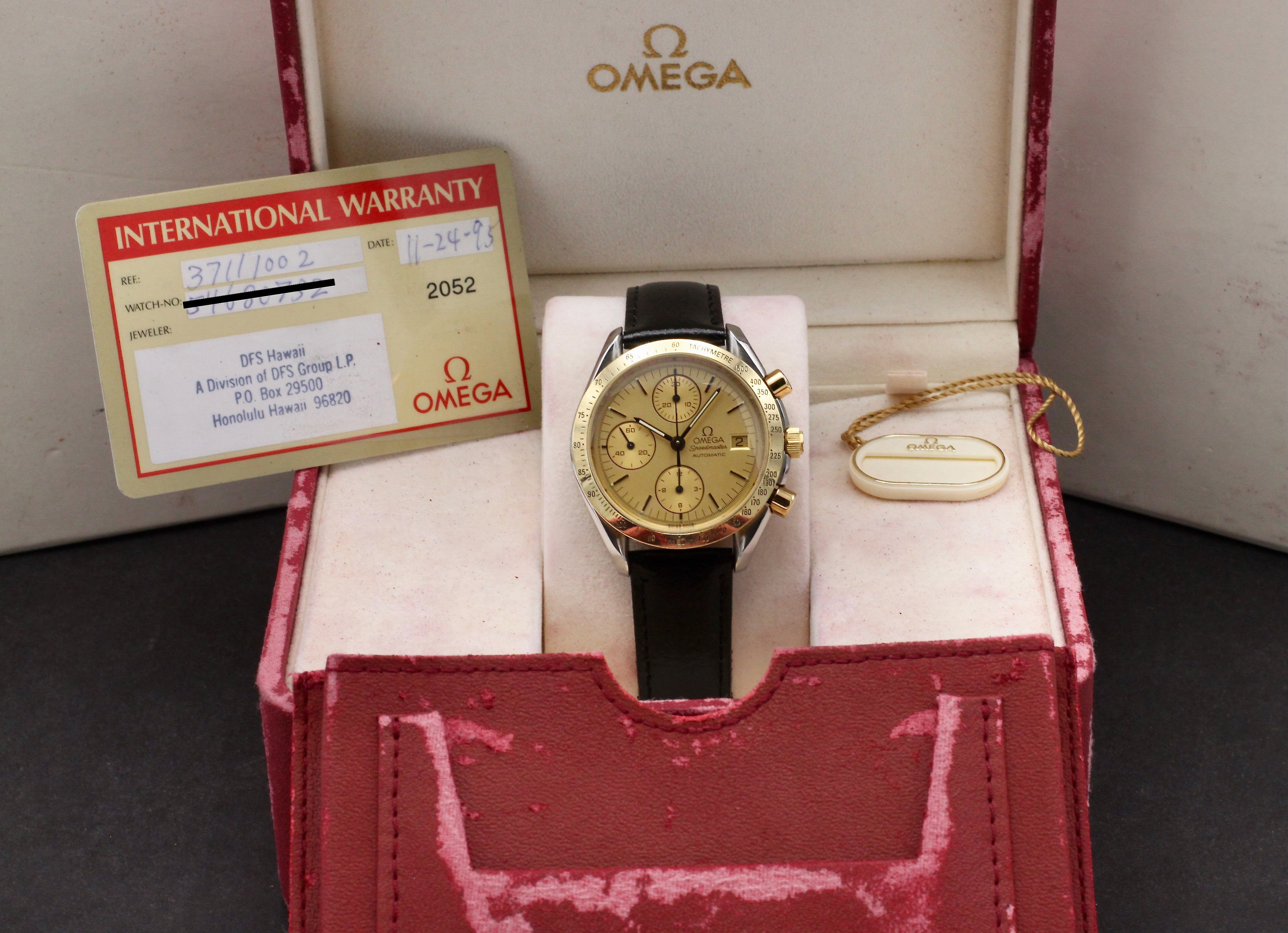 Omega Speedmaster 3711.10 - 1995 - Omega horloge - Omega kopen - Omega heren horloges - Trophies Watches