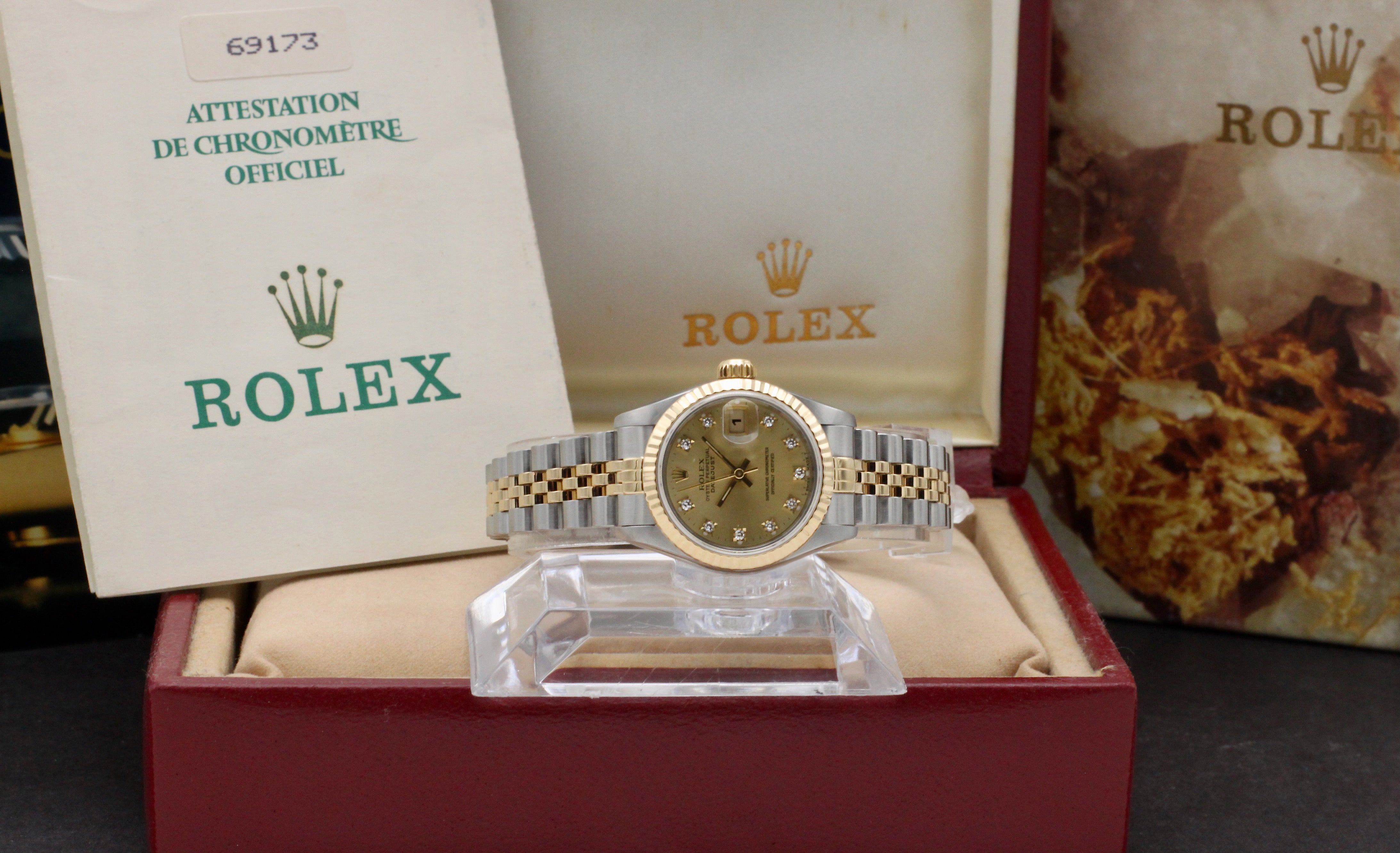 Rolex Lady-Datejust 69173G - 1989 - Rolex horloge - Rolex kopen - Rolex dames horloge - Trophies Watches