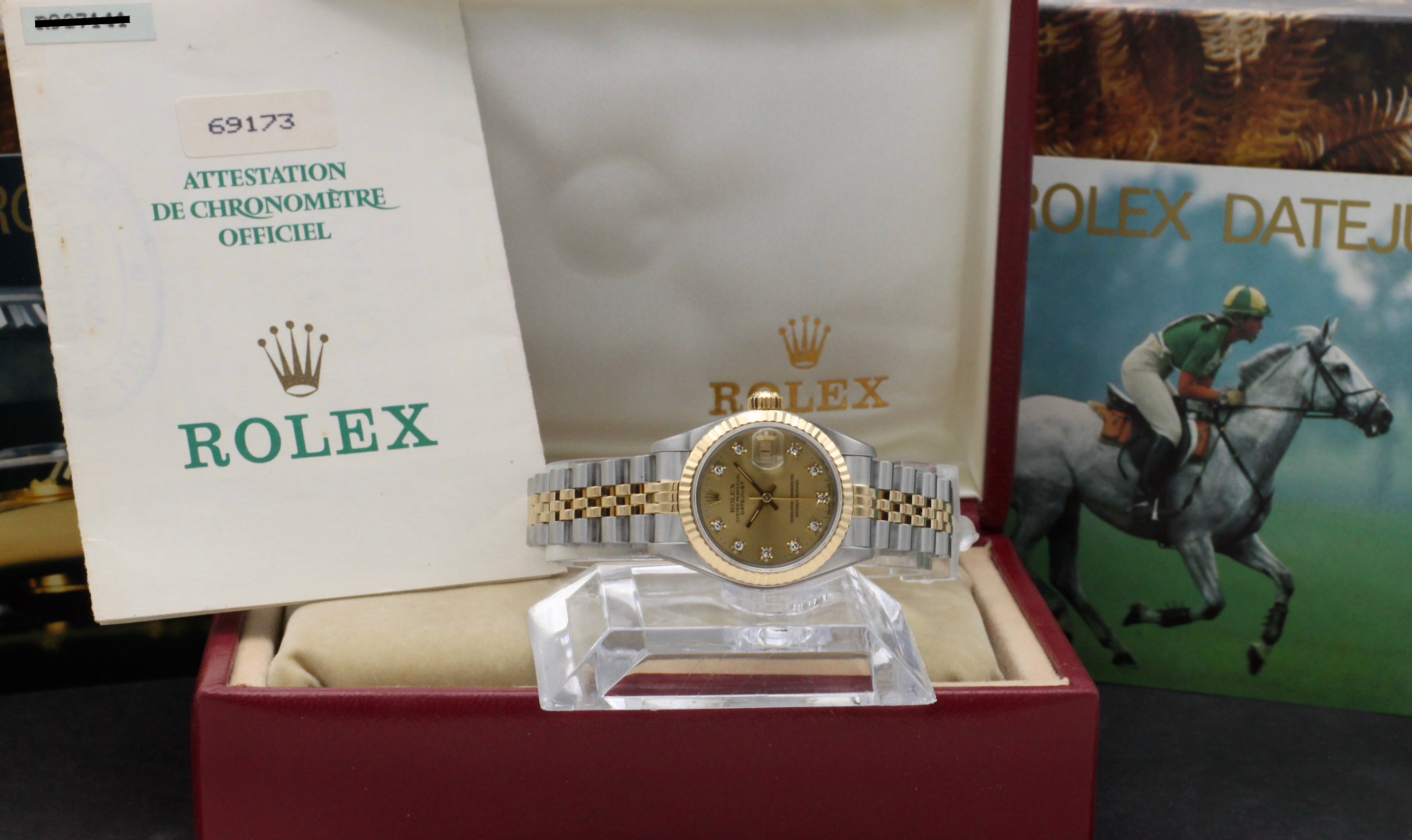 Rolex Lady-Datejust 69173G - 1989 - Rolex horloge - Rolex kopen - Rolex dames horloge - Trophies Watches