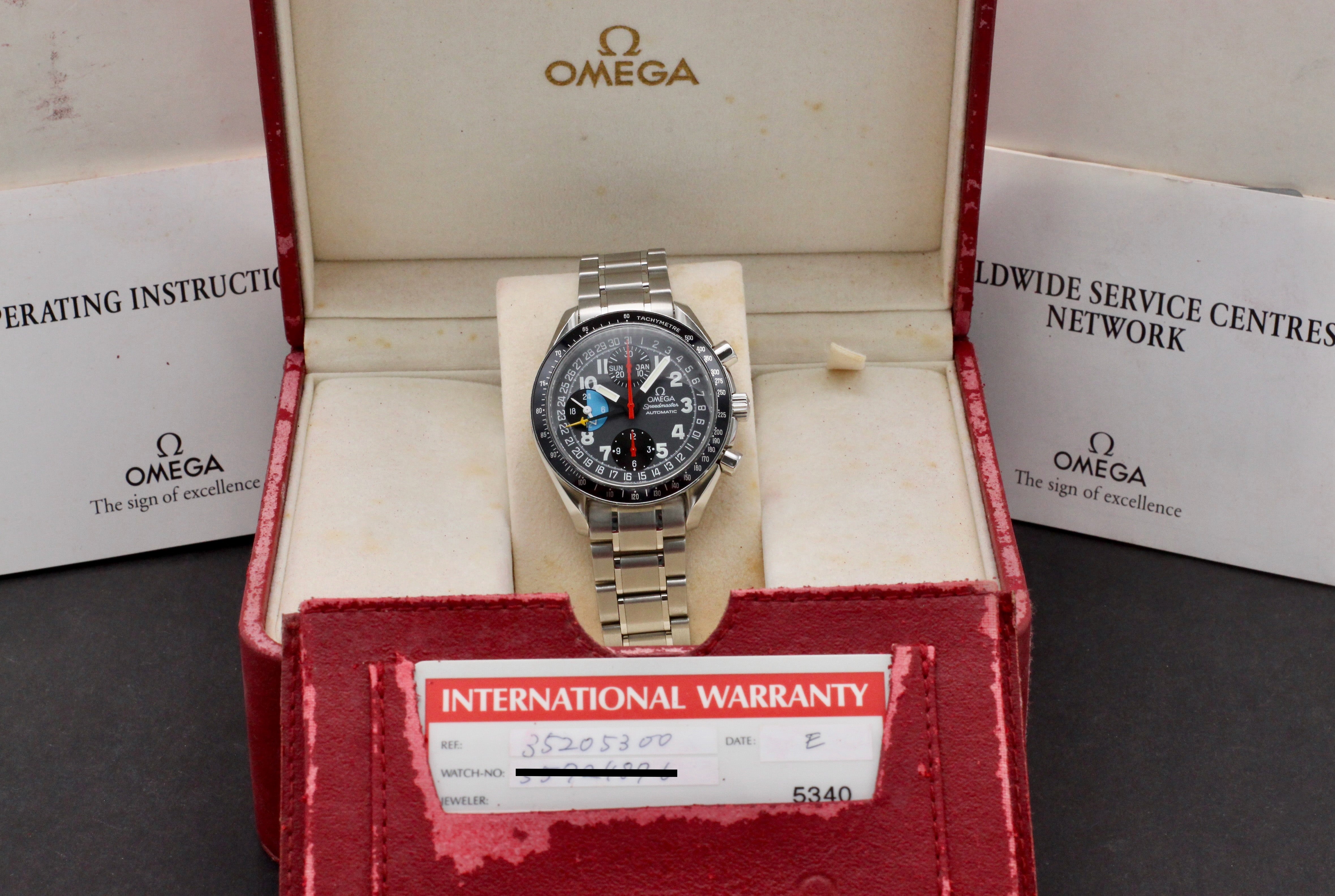 Omega Speedmaster Day Date 3520.53.00 - 1995 - Omega horloge - Omega kopen - Omega heren horloge - Trophies Watches