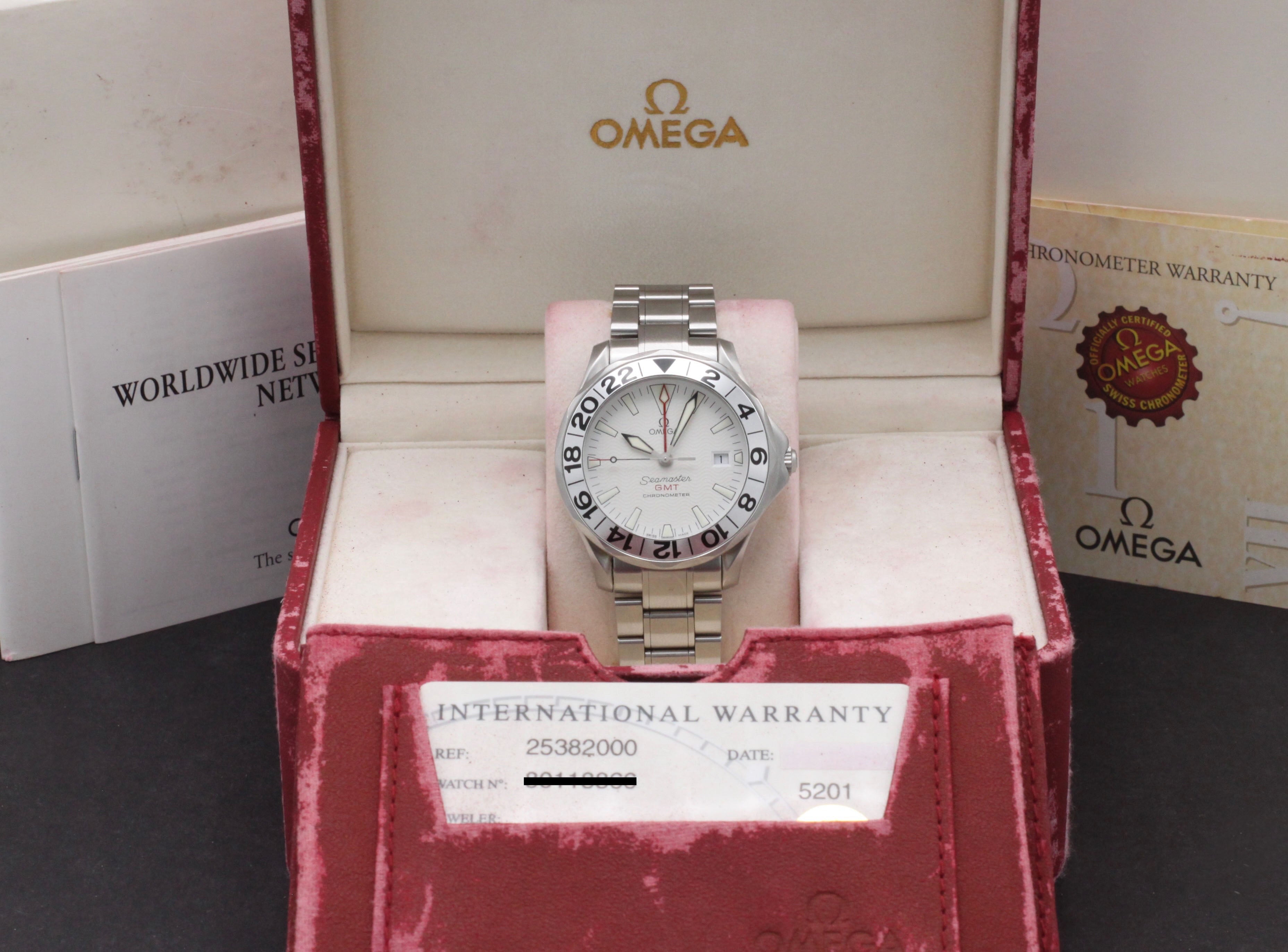 Omega Seamaster 2538.20.00 GMT 300M - 2006 - Omega horloge - Omega kopen - Omega heren horloge - Trophies Watches