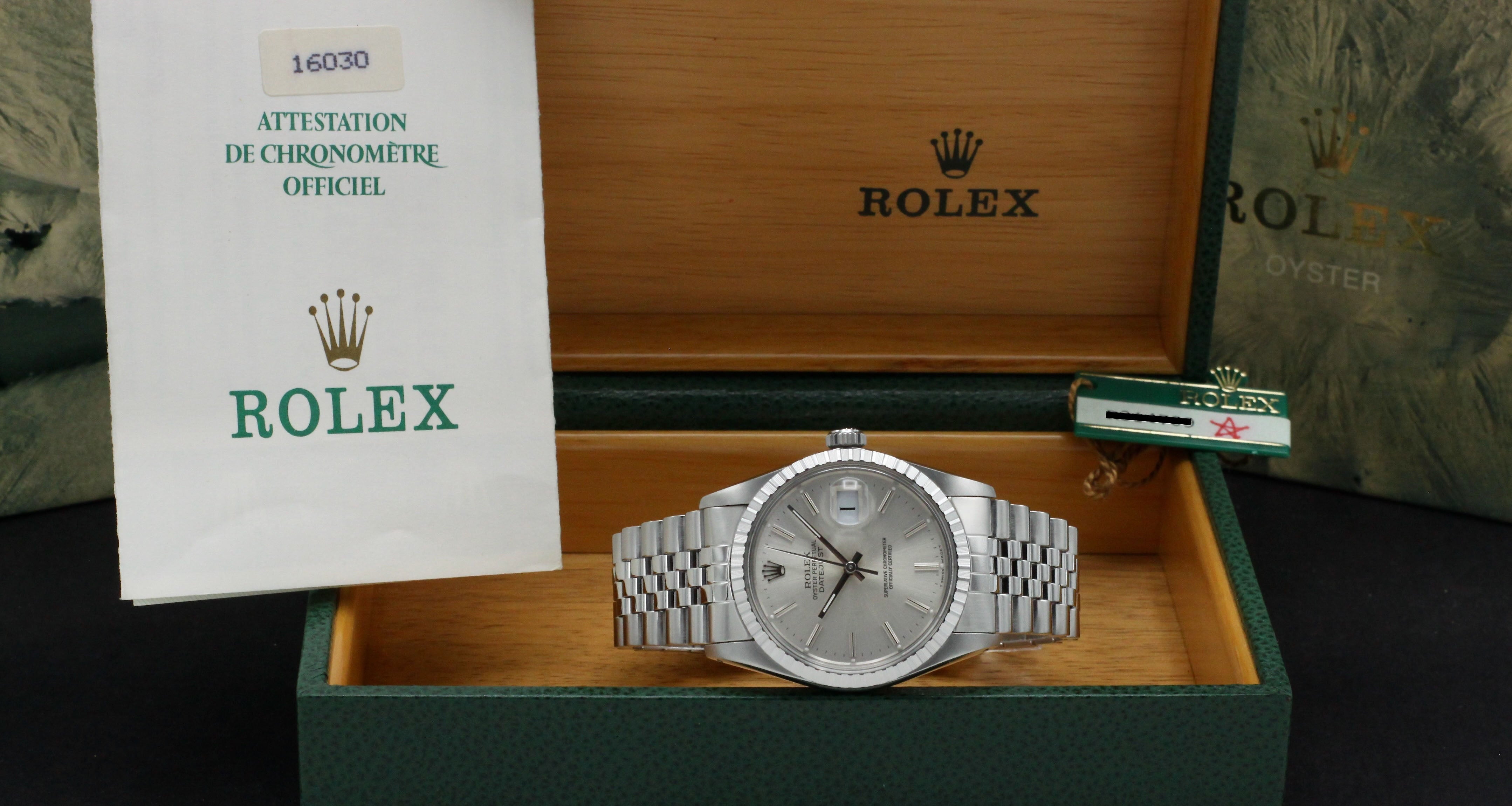 Rolex Datejust 16030 - 1988 - Rolex horloge - Rolex kopen - Rolex heren horloge - Trophies Watches