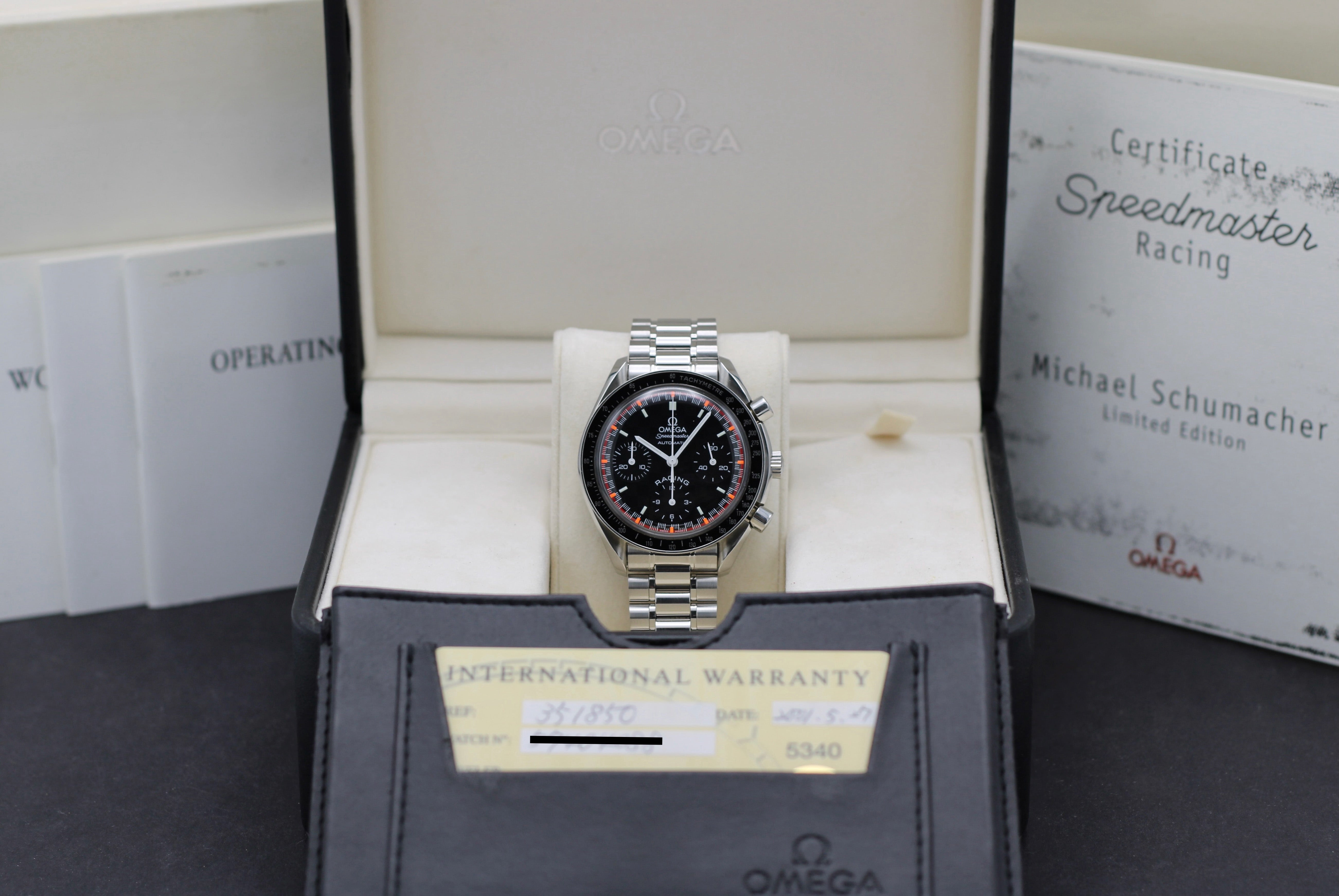 Omega Speedmaster Reduced 3518.50.00 - 2001 - Omega horloge - Omega kopen - Omega heren horloge - Trophies Watches