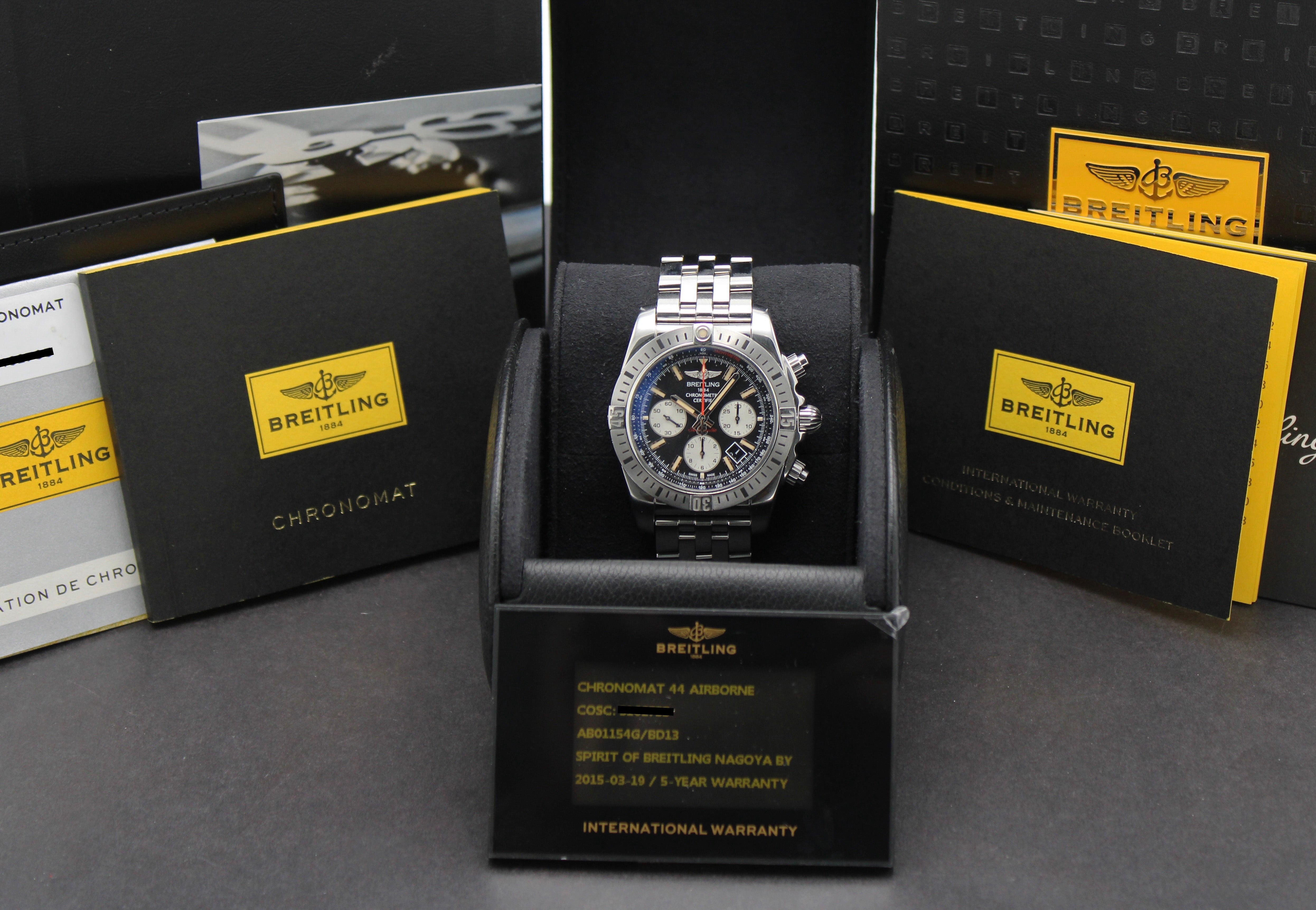 Breitling Chronomat AB0115 - Breitling horloge - Breitling kopen - Breitling heren horloge - Trophies Watches