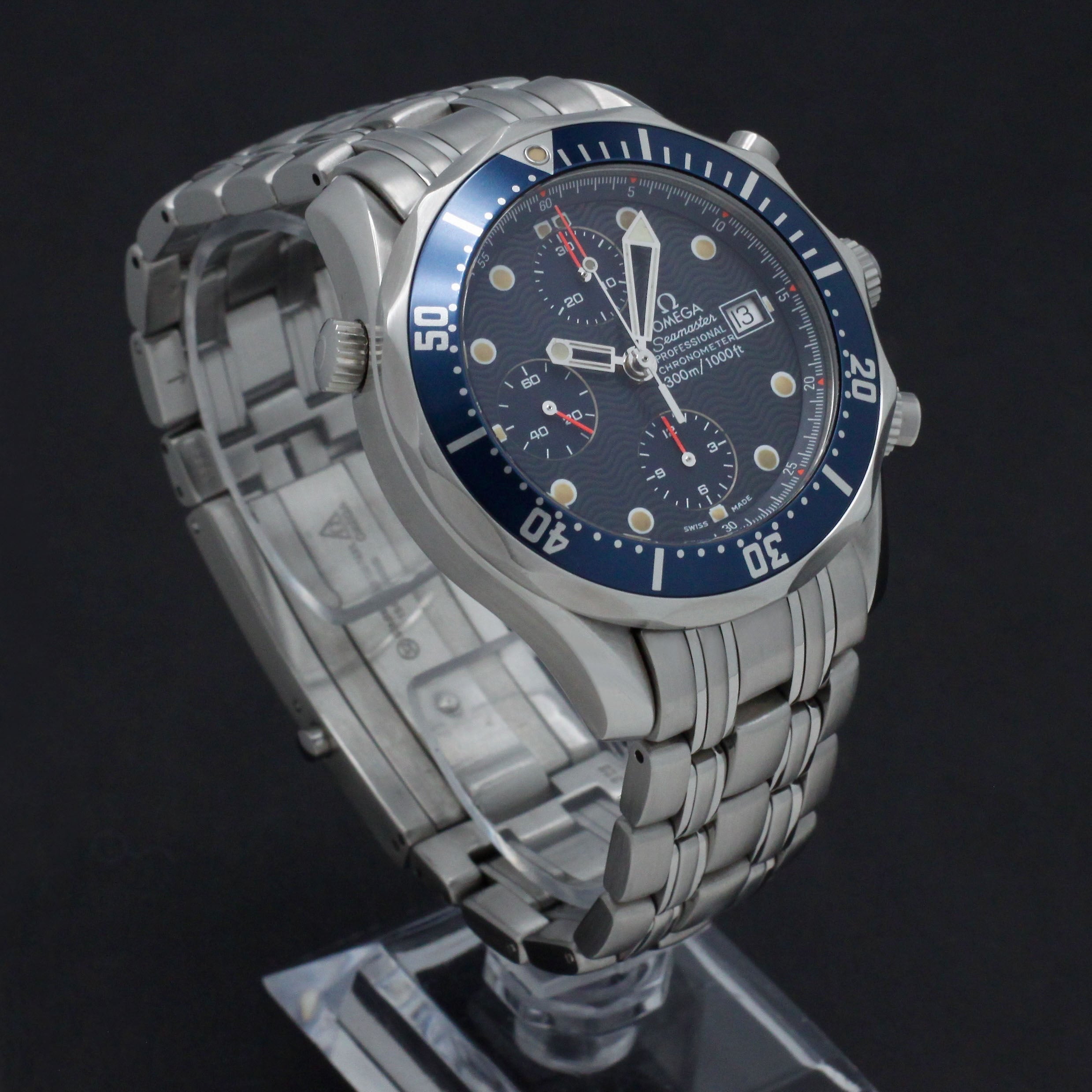 Omega Seamaster Diver 300 M 2599.80.00 - 1998 - Omega horloge - Omega kopen - Omega heren horloge - Trophies Watches