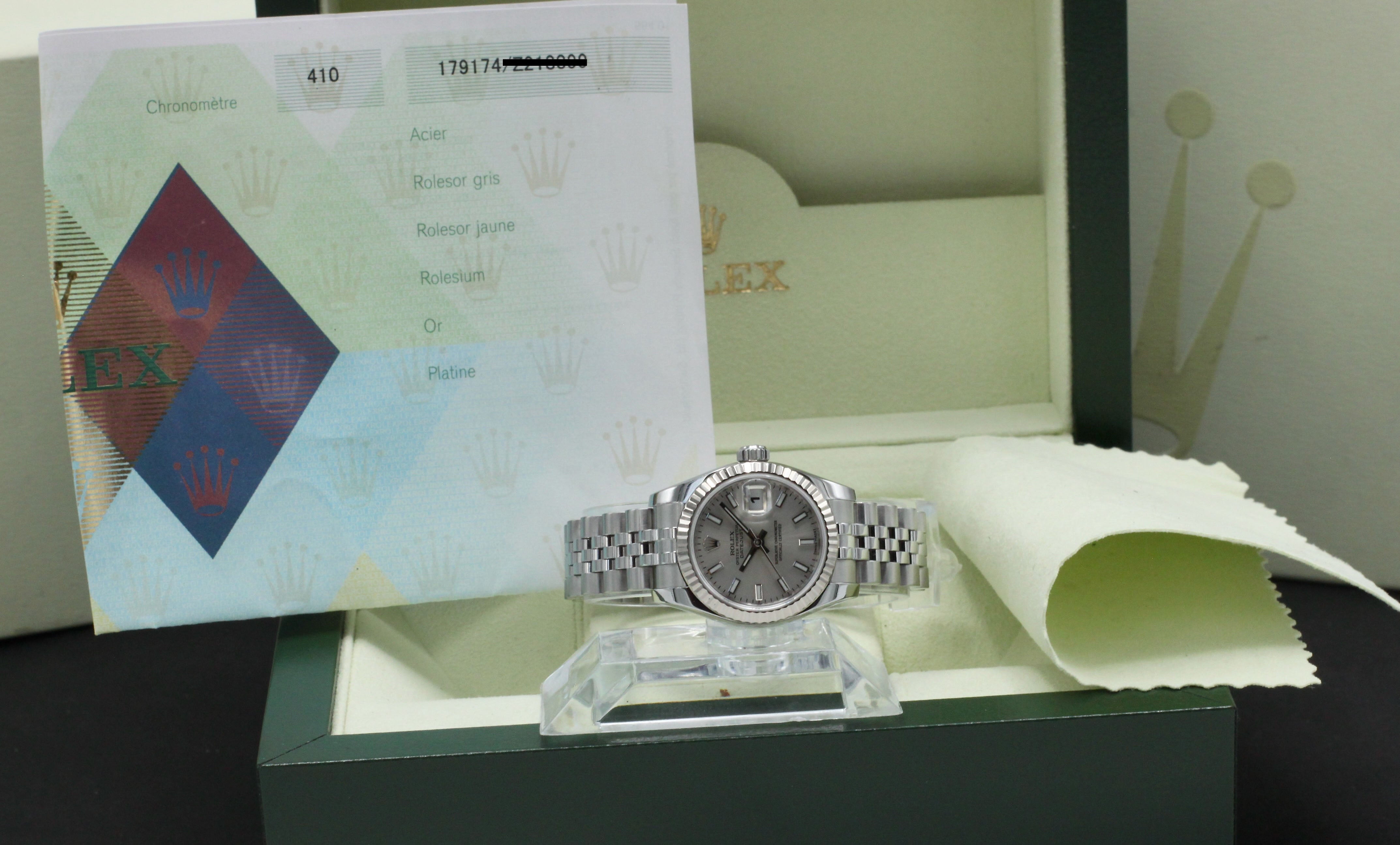 Rolex Oyster Perpetual Lady Datejust 179174 - 2007 - Rolex horloge - Rolex kopen - Rolex dames horloge - Trophies Watches