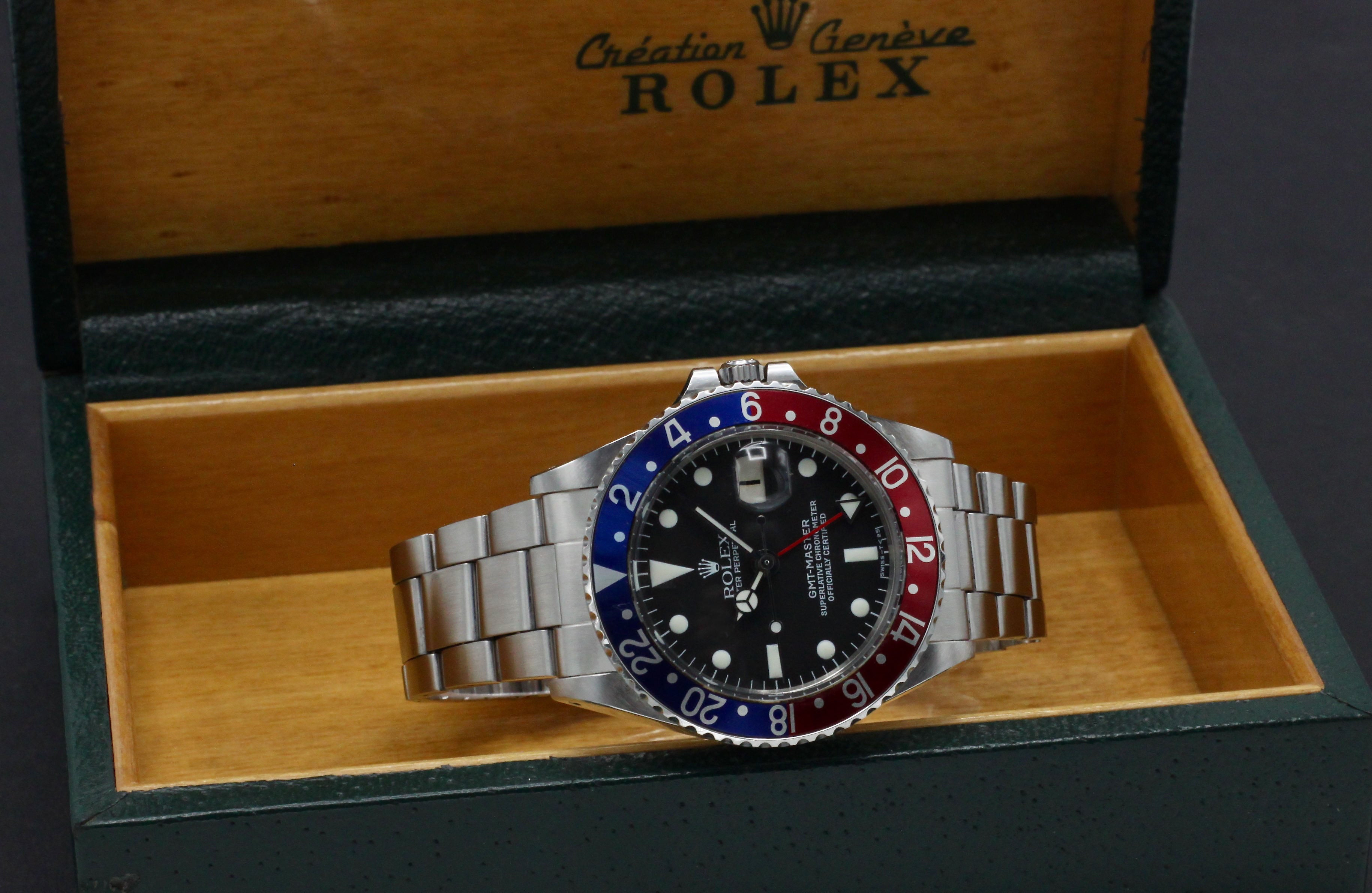 Rolex GMT-Master Pepsi 1675 - 1961 - Rolex horloge - Rolex kopen - Rolex heren horloge - Trophies Watches