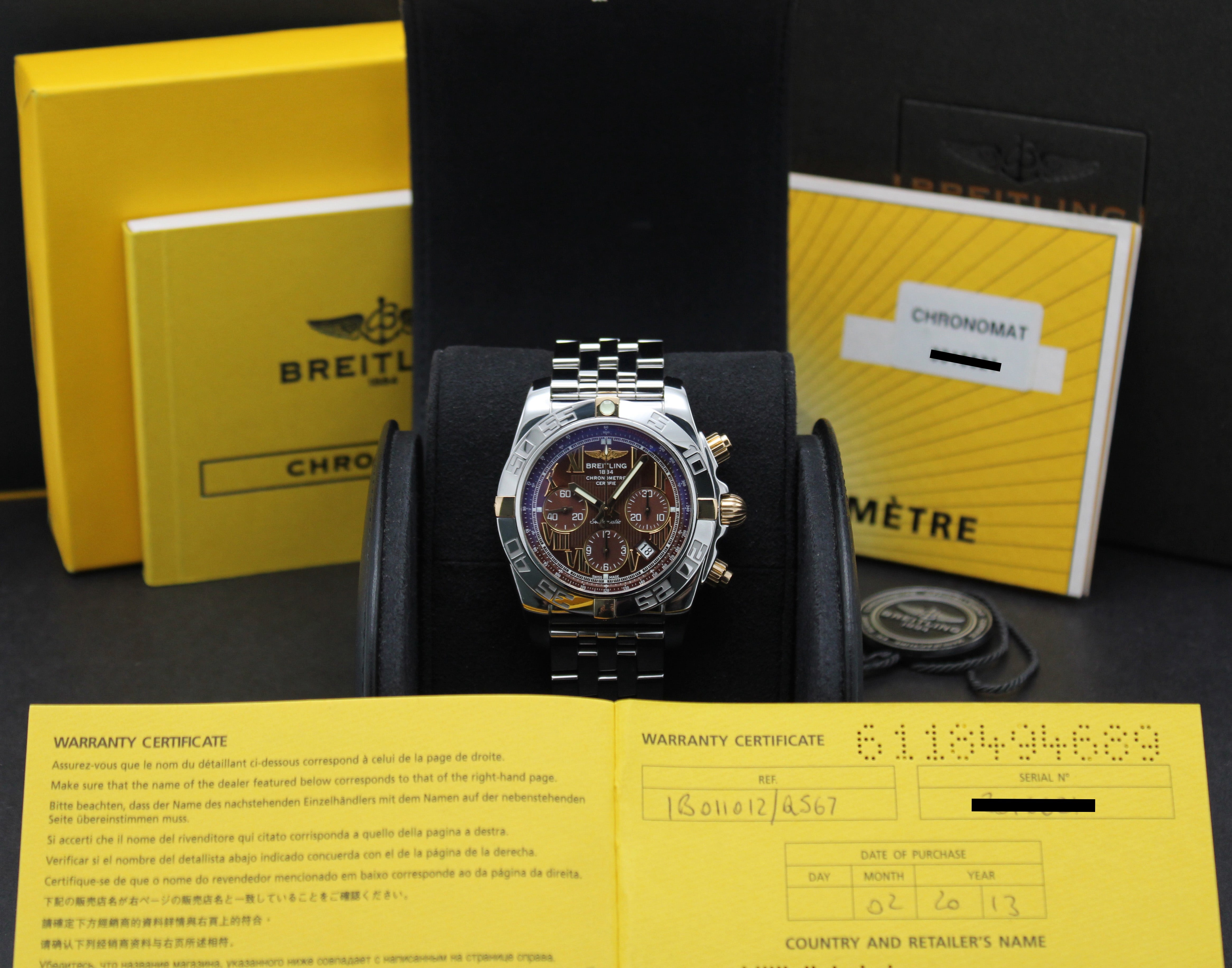 Breitling Chronomat IB0110 - 2013 - Breitling horloge - Breitling kopen - Breitling heren horloge - Trophies Watches