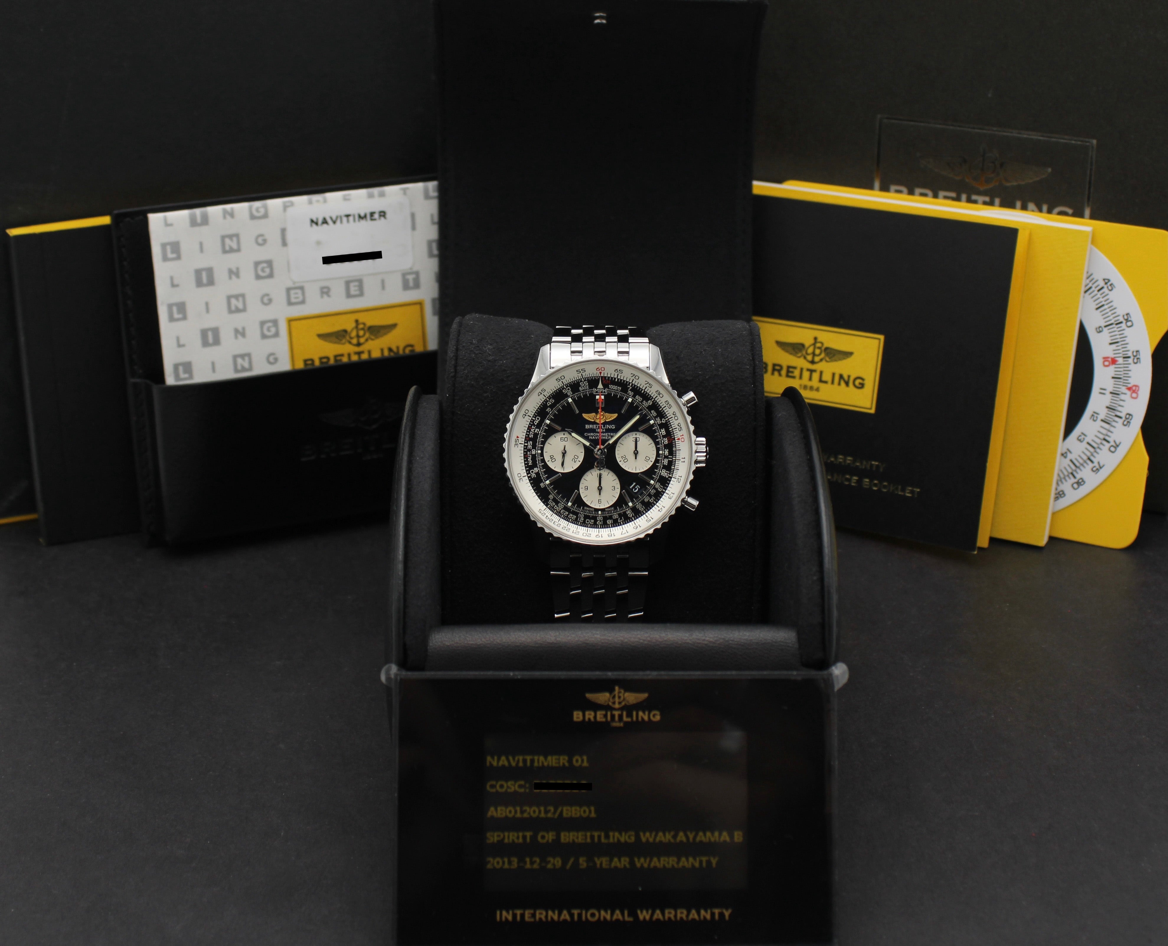 Breitling Navitimer 01 AB0120 - 2013 - Breitling horloge - Breitling kopen - Breitling heren horloge - Trophies Watches