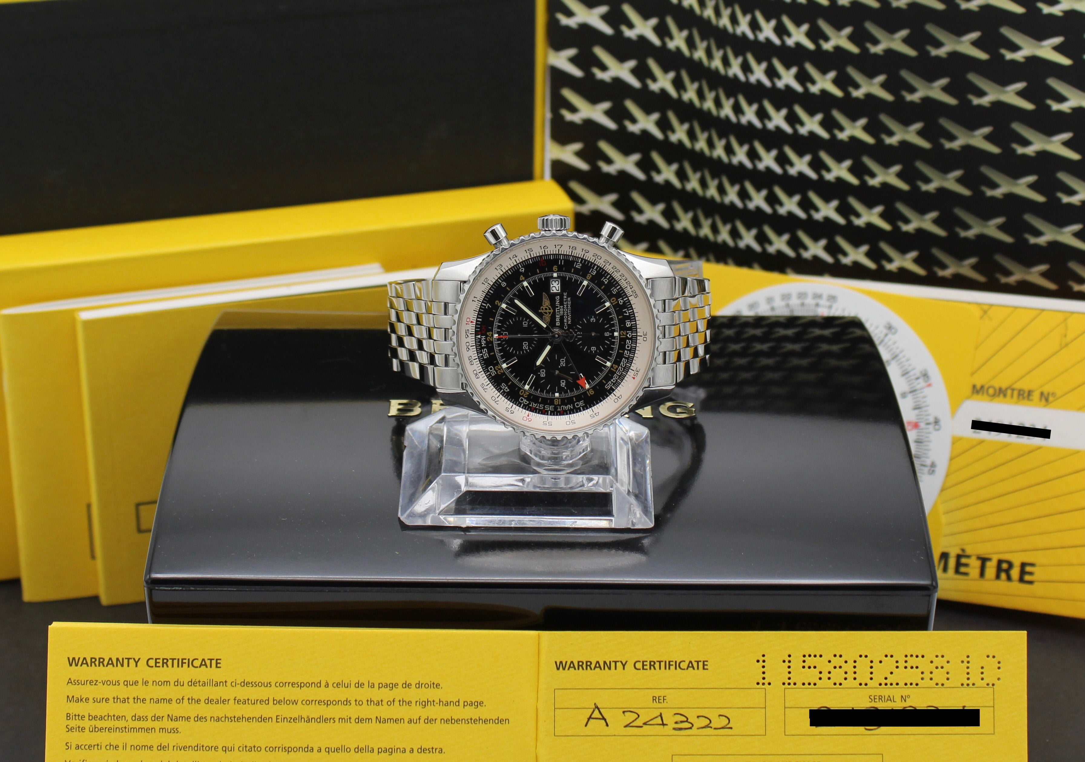 Breitling Navitimer World A24322- 2012 - Breitling horloge - Breitling kopen - Breitling heren horloge - Trophies Watches