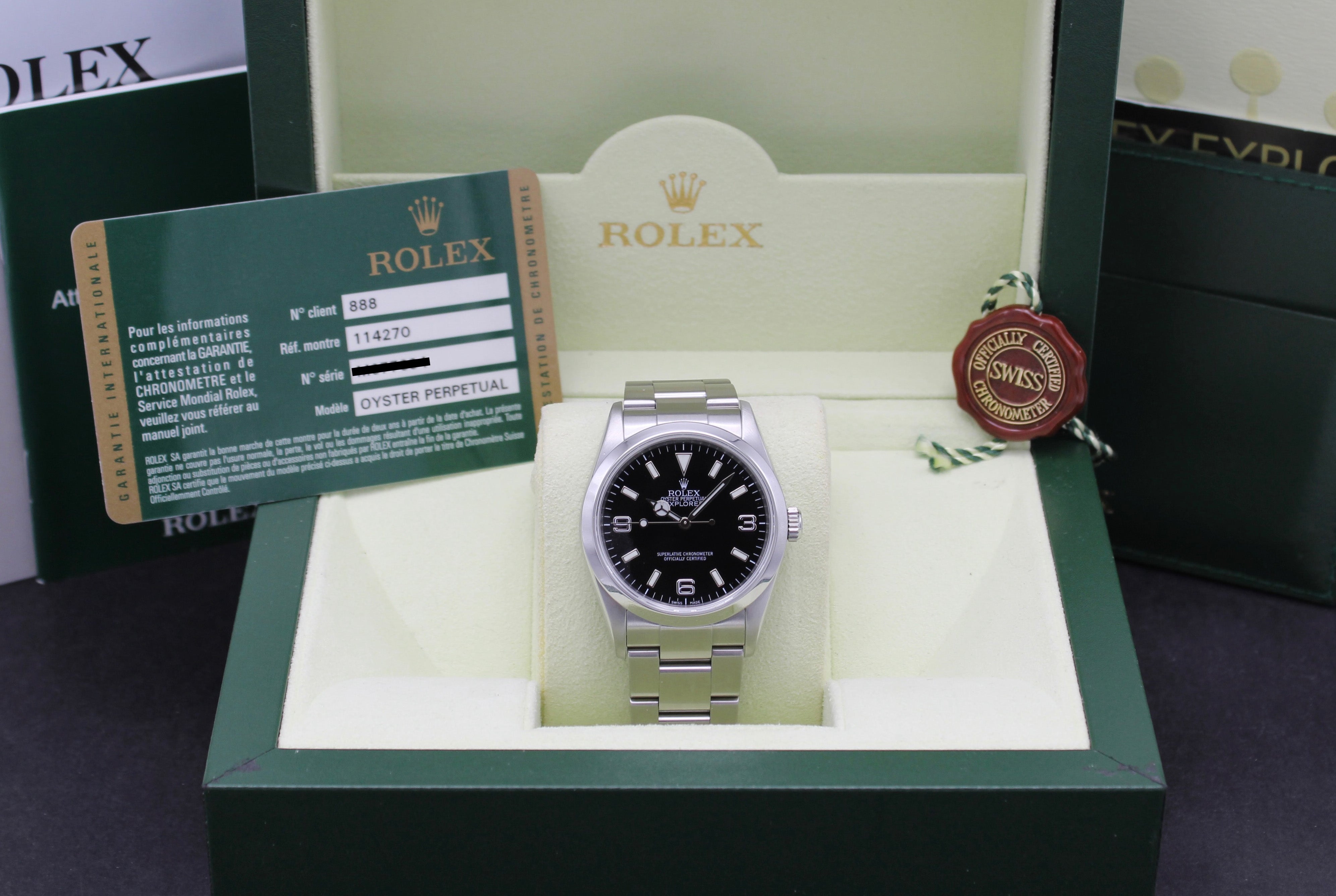 Rolex Explorer 114270 - 2008 - Rolex horloge - Rolex kopen - Rolex heren horloge - Trophies Watches