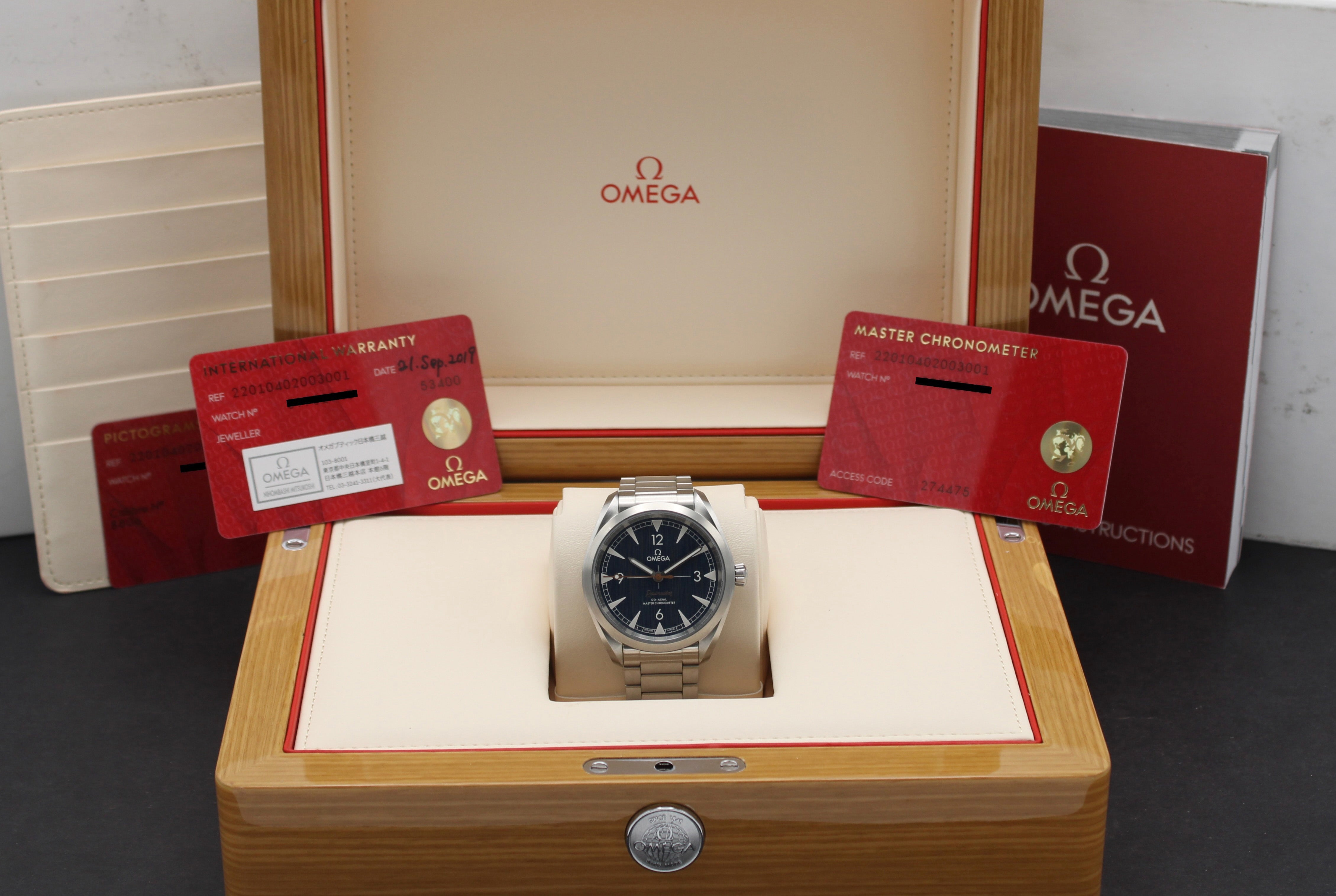 Omega Seamaster Railmaster 220.10.40.20.03.001 - 2019 - Omega horloge - Omega kopen - Omega heren horloge - Trophies Watches