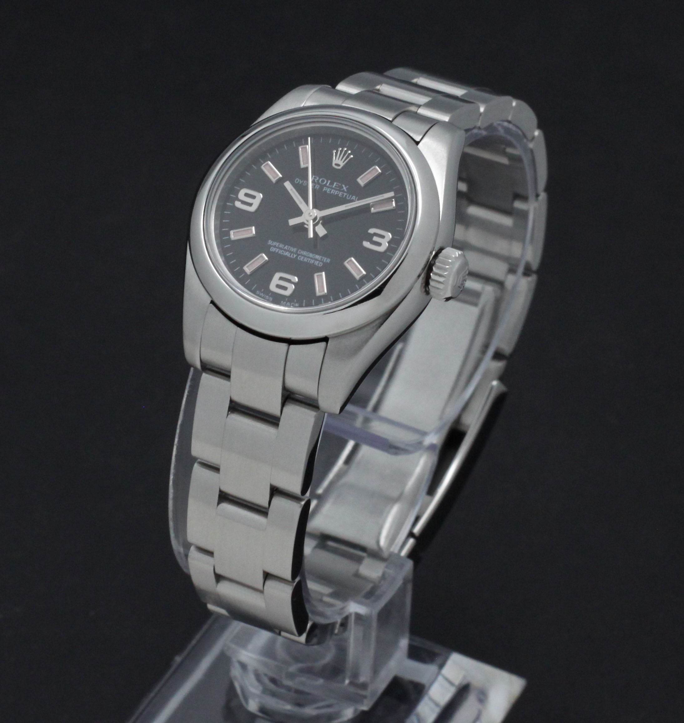 Rolex Oyster Perpetual 176200 - 2010 - Rolex horloge - Rolex kopen - Rolex dames horloge - Trophies Watches