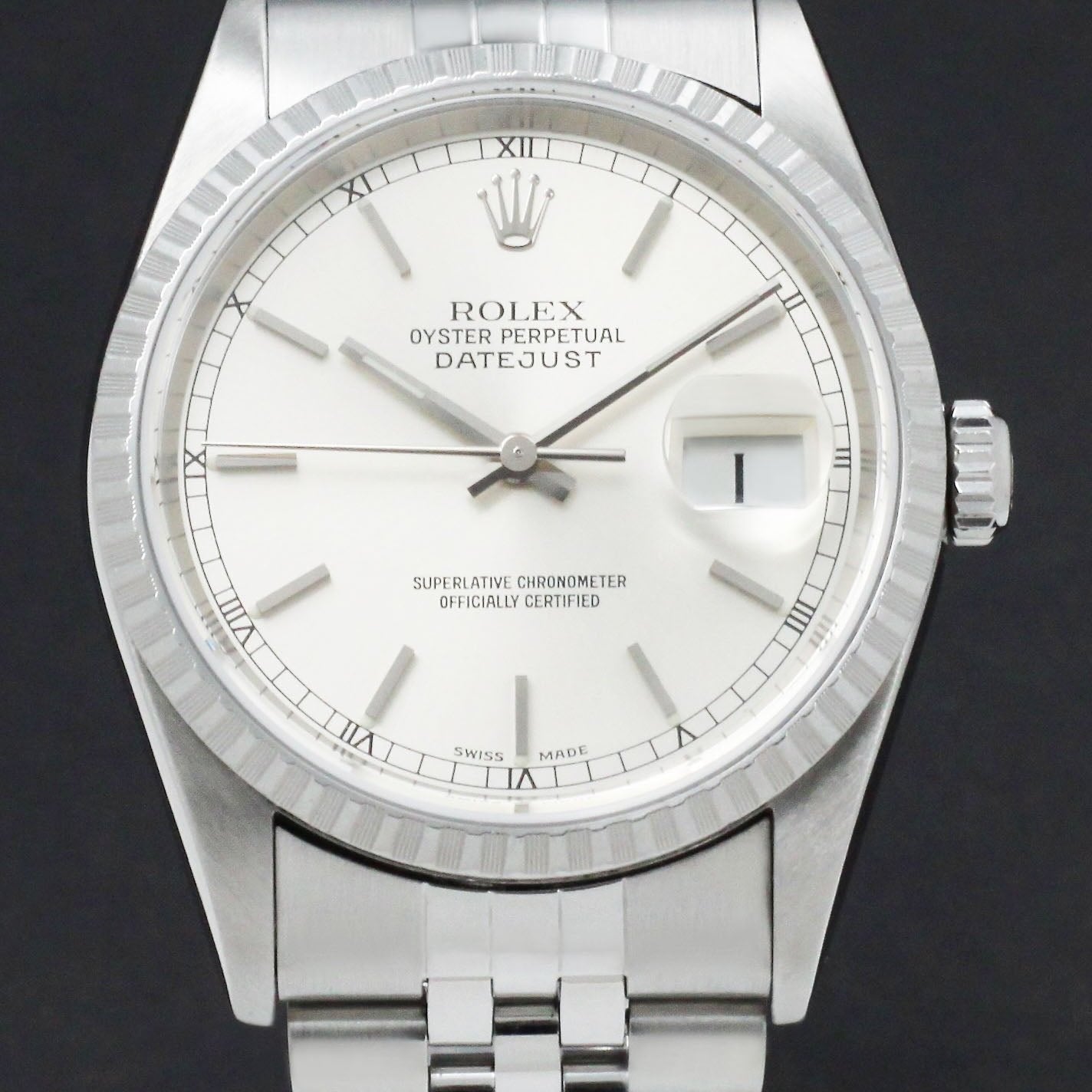 Rolex Datejust 16220 - 2001 - Rolex horloge - Rolex kopen - Rolex heren horloge - Trophies Watches