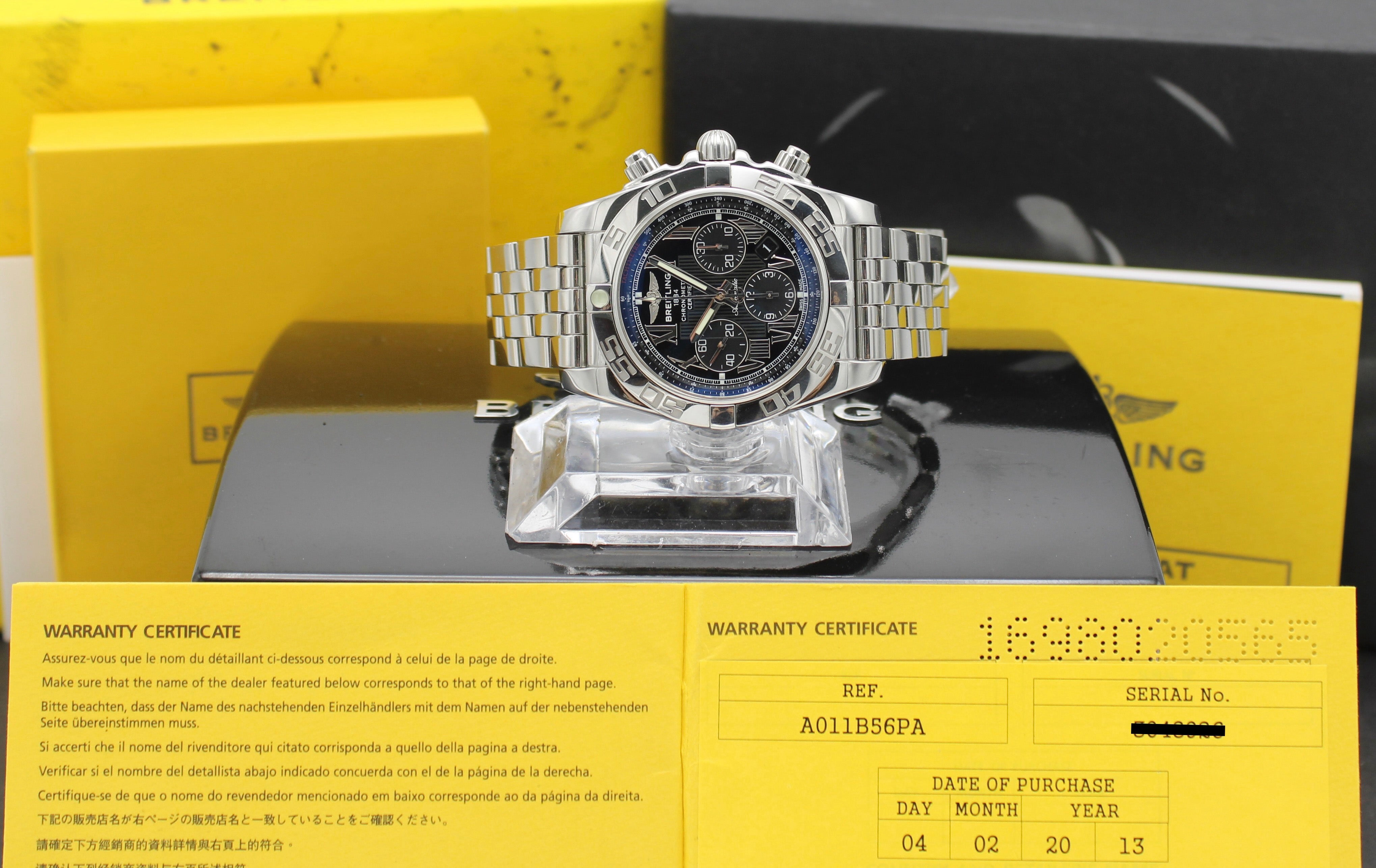 Breitling Chronomat AB0110 - 2013 - Breitling horloge - Breitling kopen - Breitling heren horloge - Trophies Watches
