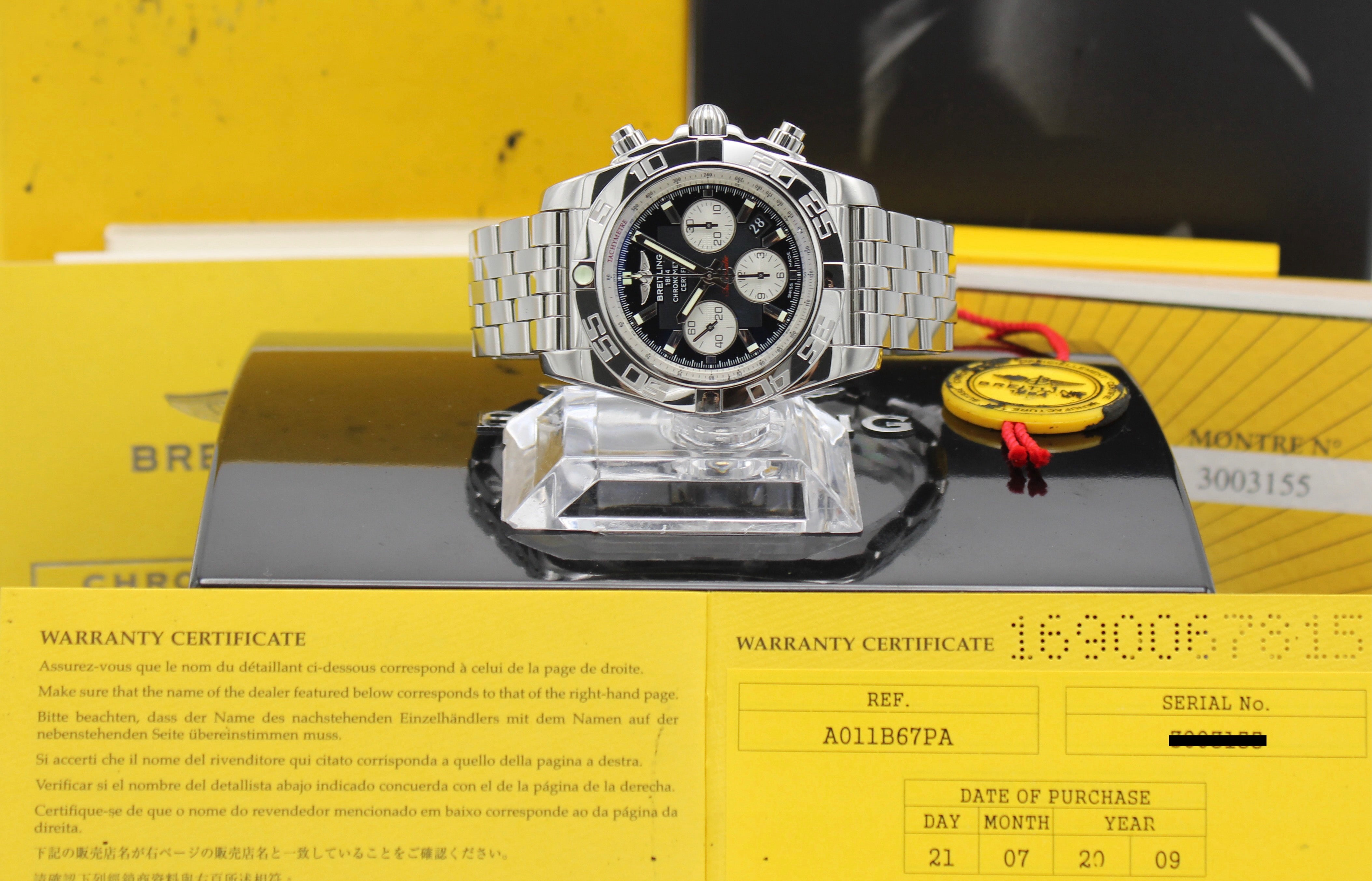 Breitling Chronomat AB0110 - Breitling horloge - Breitling kopen - Breitling heren horloge - Trophies Watches