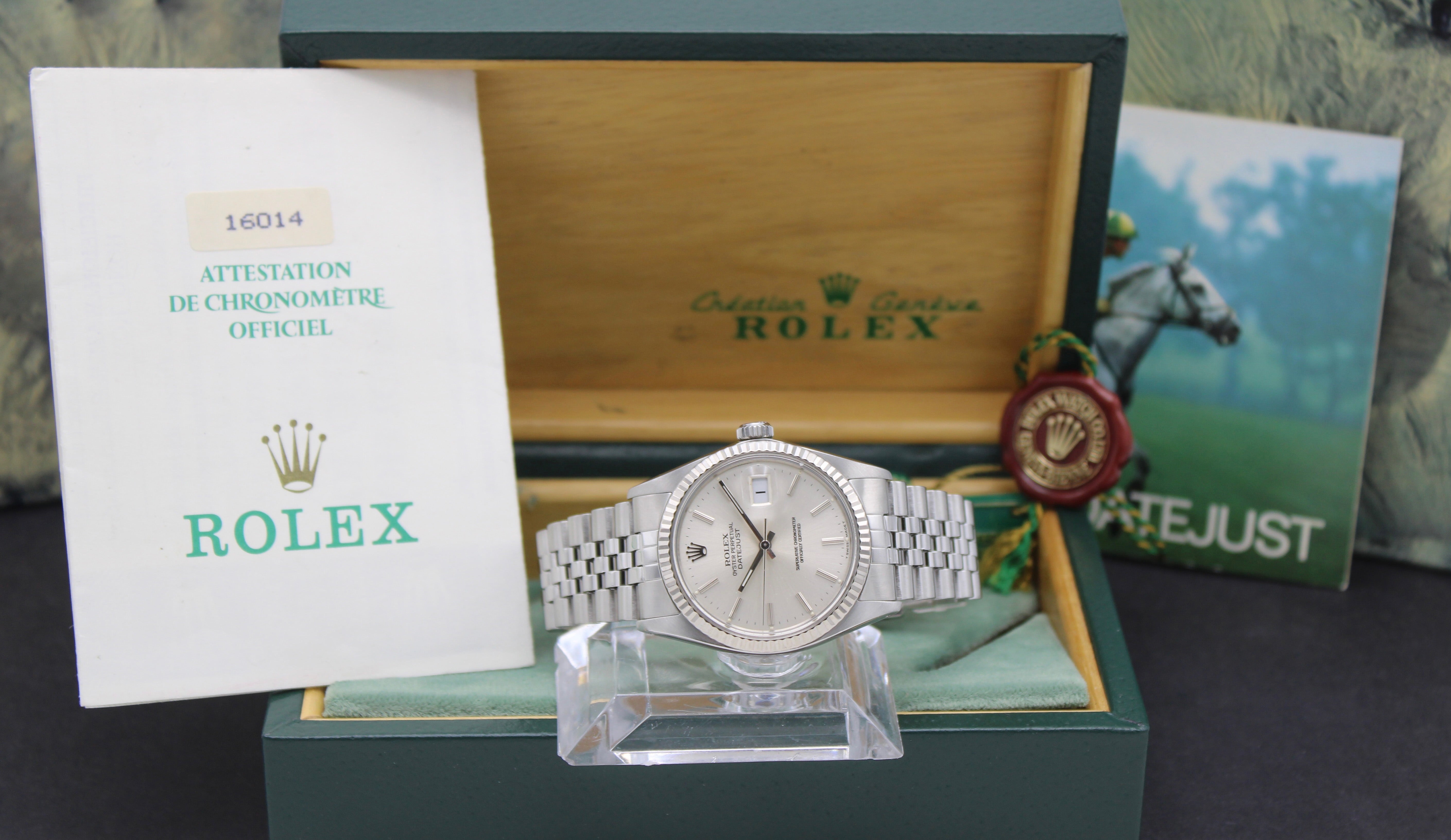 Rolex Datejust 16014 - 1986 - Rolex horloge - Rolex kopen - Rolex heren horloge - Trophies Watches