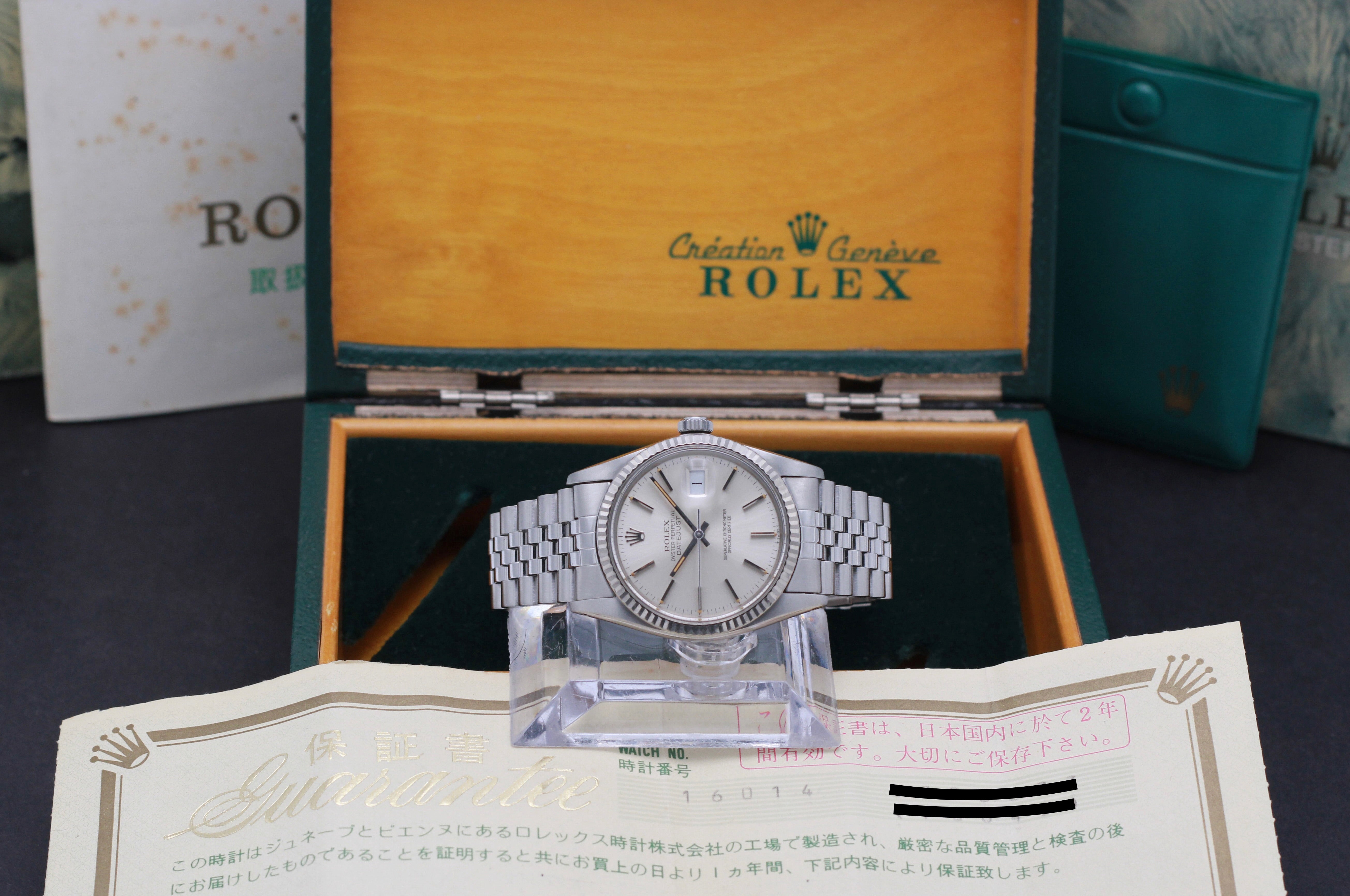 Rolex Datejust 16014 - 1985 - Rolex horloge - Rolex kopen - Rolex heren horloge - Trophies Watches