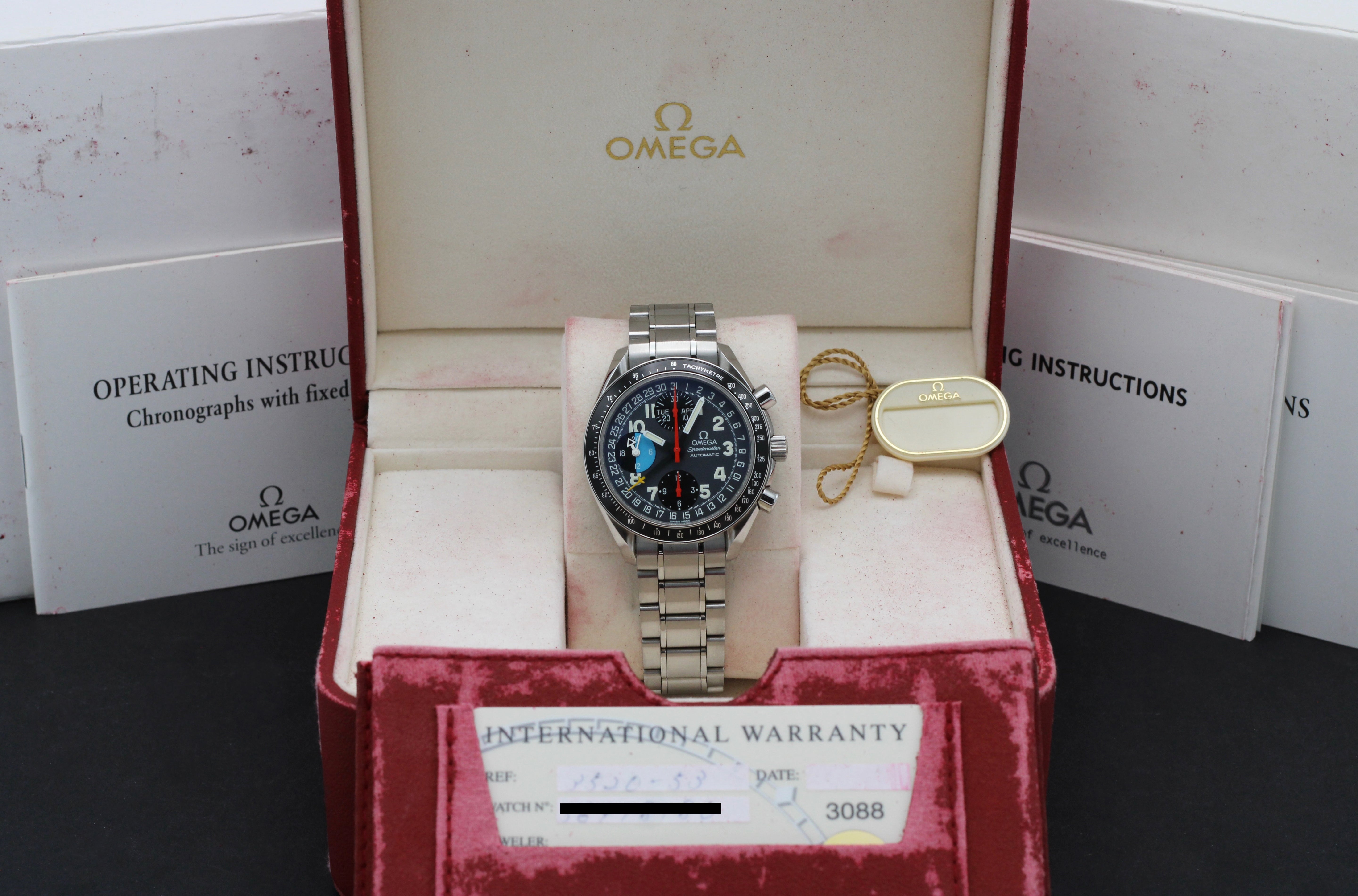 Omega Speedmaster Day Date 3520.53.00 - 1998 - Omega horloge - Omega kopen - Omega heren horloge - Trophies Watches